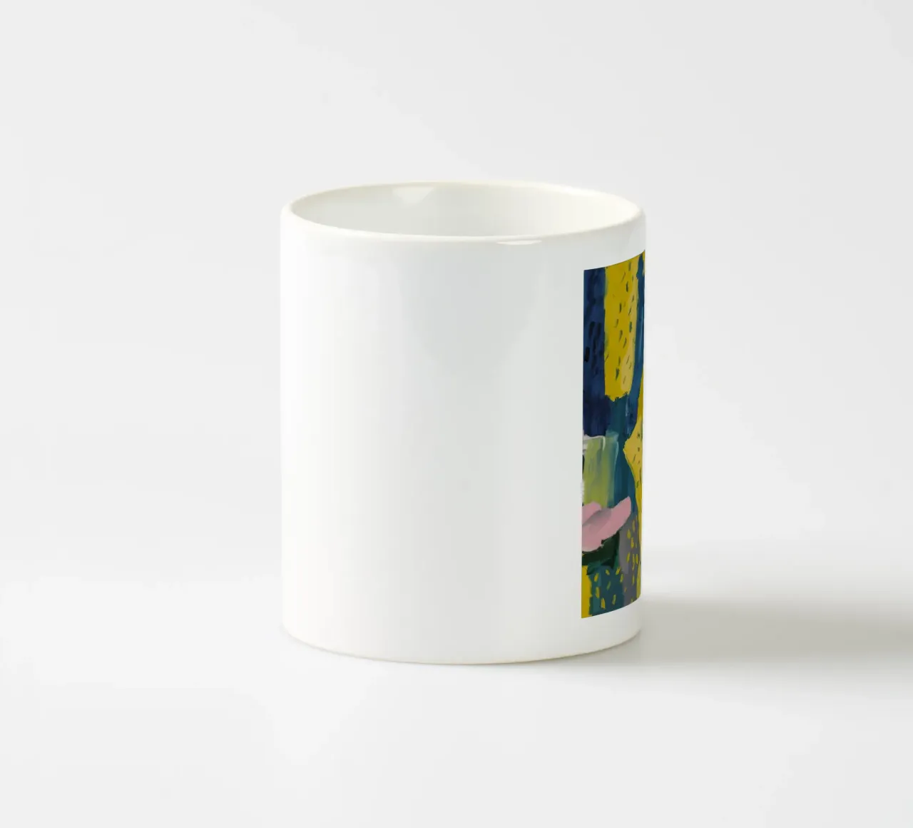 Citrin Block Rhapsodie Keramik Tasse von Sublime Layers