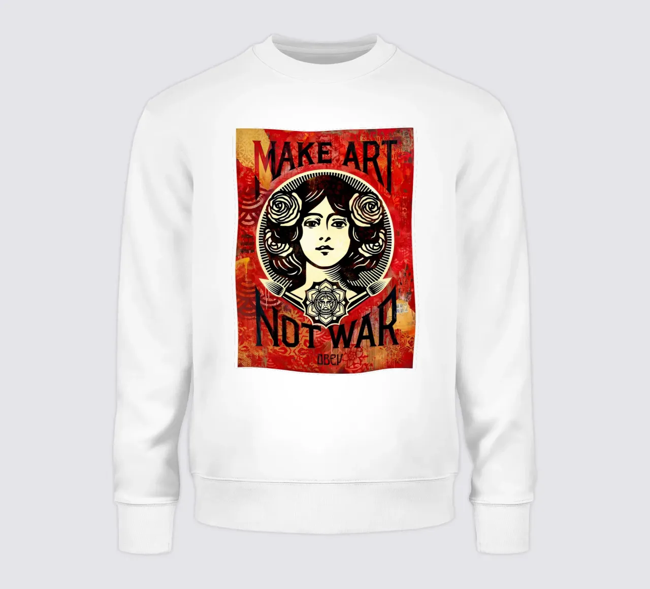 Make Art Not War 2019 felpa da American Poster