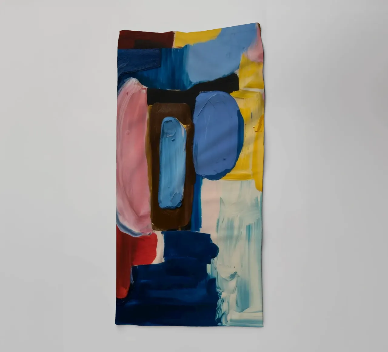 Amber Azure Gleam towel by Sublime Layers