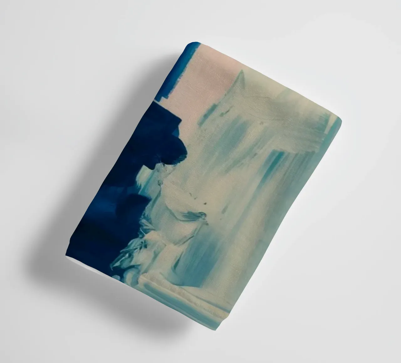 Amber Azure Gleam towel by Sublime Layers