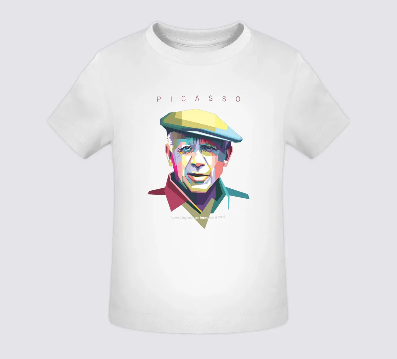 Picasso Pop Art WPAP maglietta neonato da Alkahfsmart
