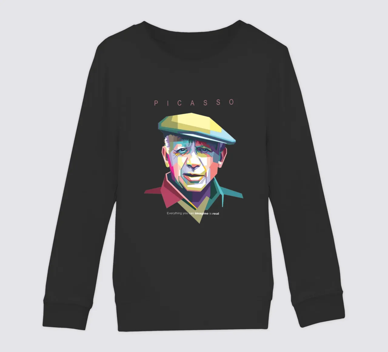 Picasso Pop Art WPAP felpa bambino da Alkahfsmart