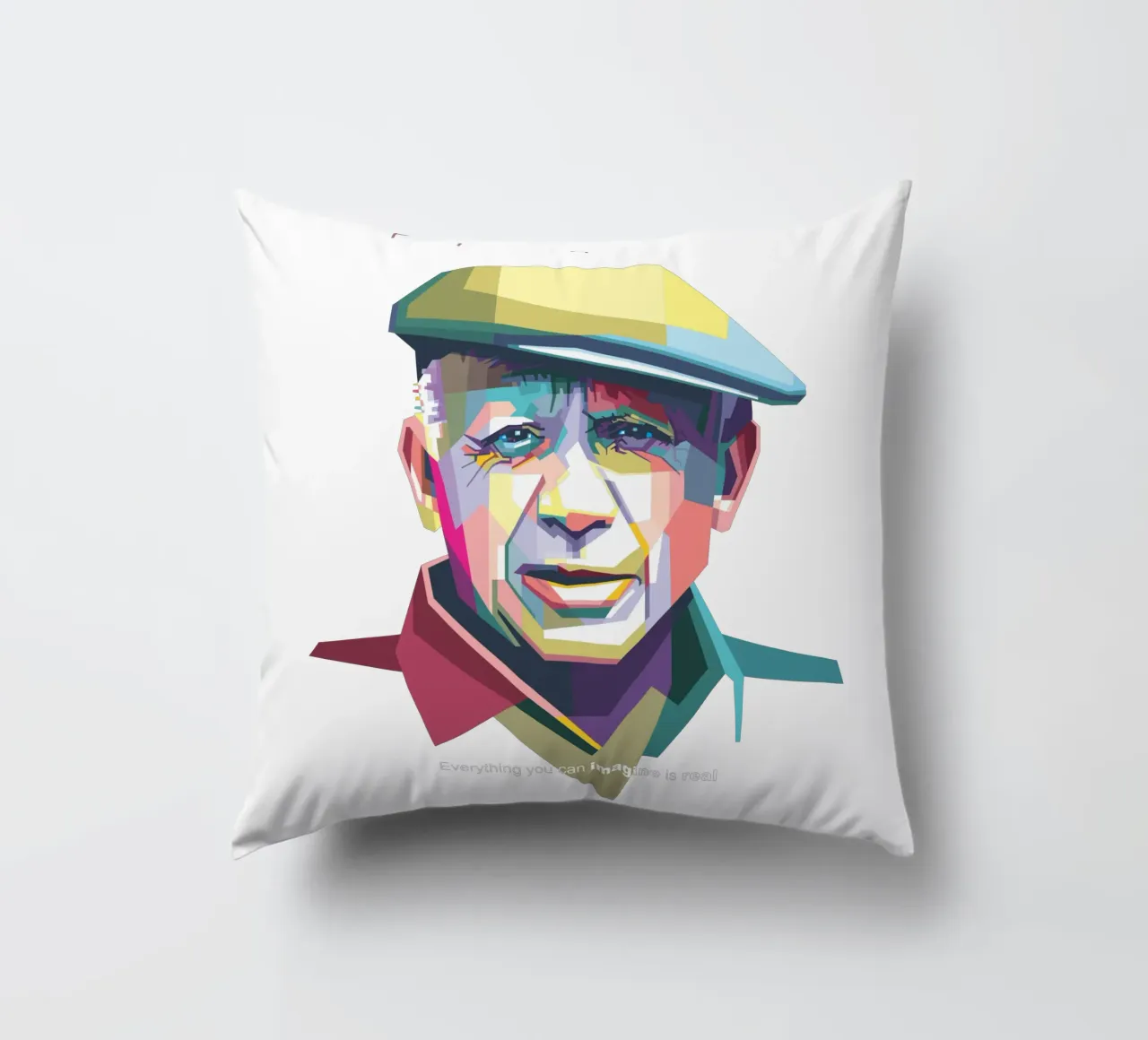 Picasso Pop Art WPAP cuscino da Alkahfsmart