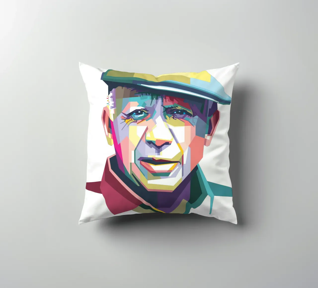 Picasso Pop Art WPAP cuscino da Alkahfsmart
