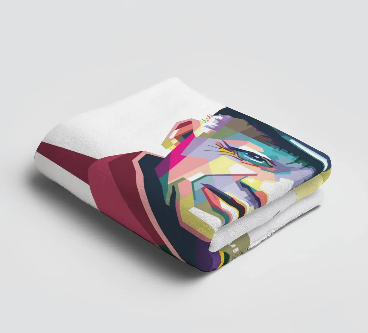 Picasso Pop Art WPAP asciugamano da bagno da Alkahfsmart