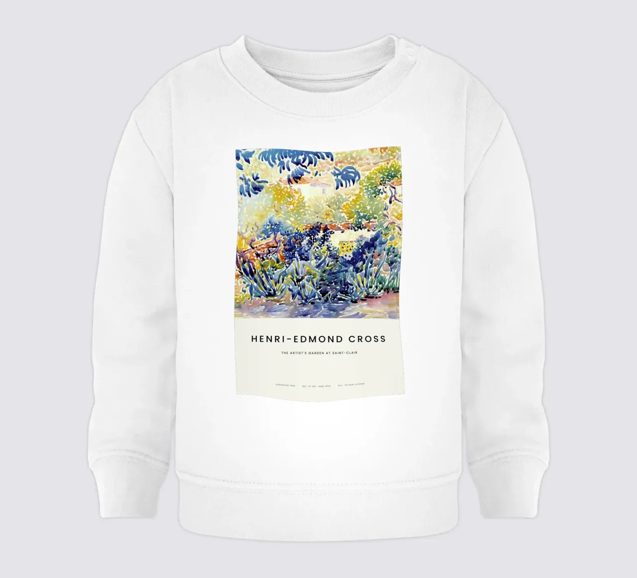 Cross - The Artist's Garden at Saint-Clair felpa neonato da Vintage by JUNIQE