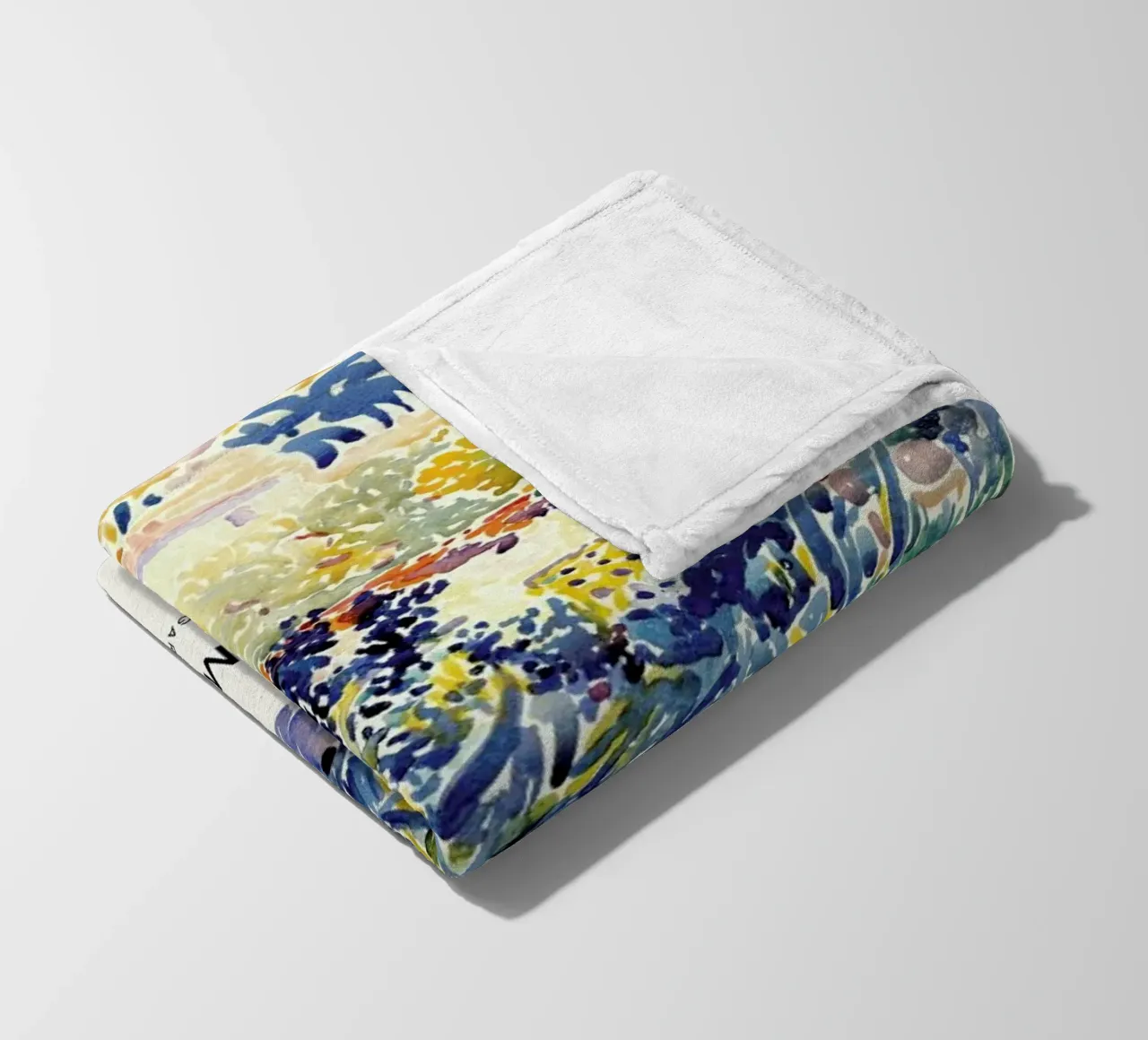 Cross - The Artist's Garden at Saint-Clair coperta in pile da Vintage by JUNIQE