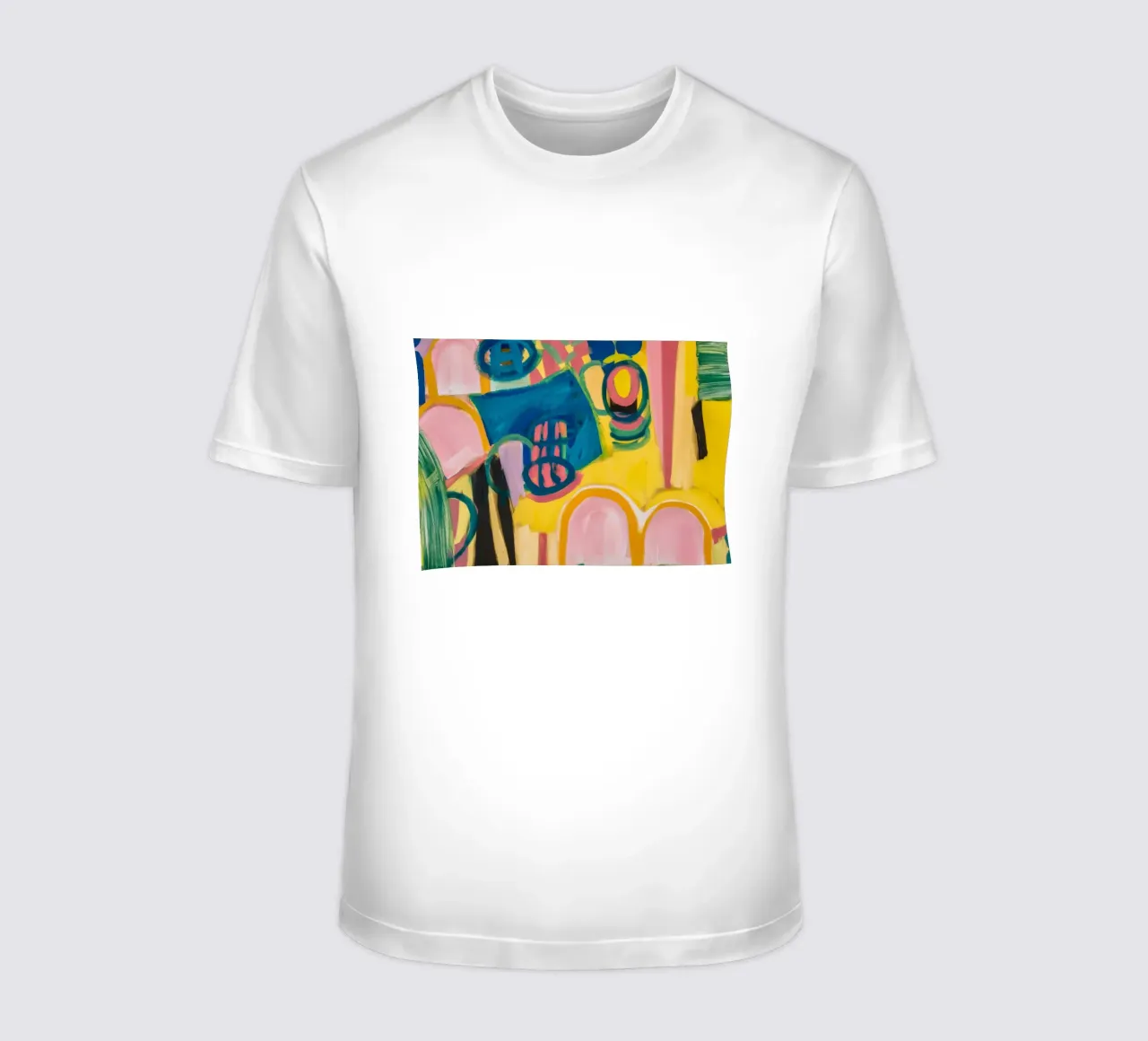 Pastellfarbener Torbogen Traum T-Shirt von Sublime Layers