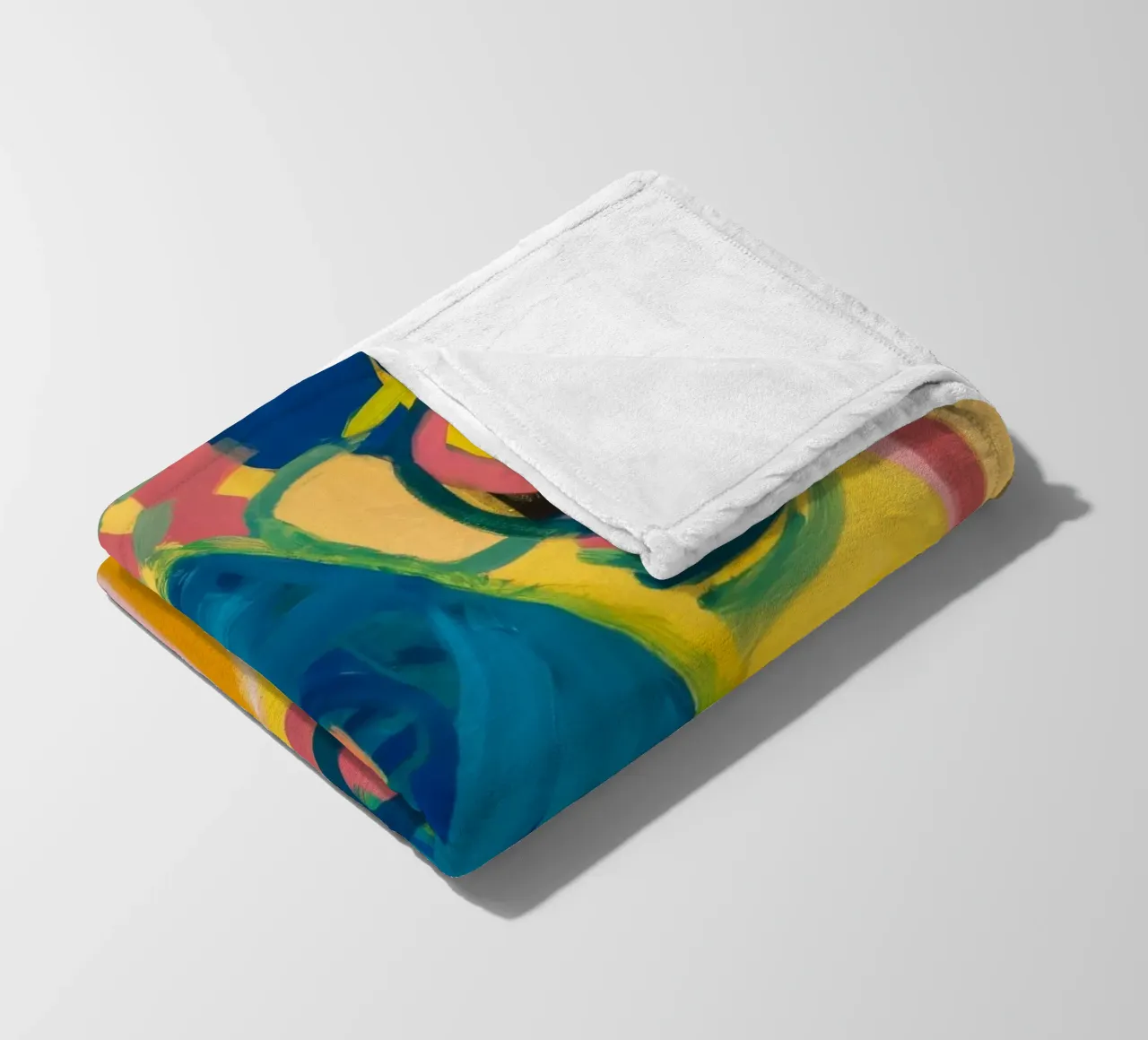 Pastellfarbener Torbogen Traum Fleecedecke von Sublime Layers