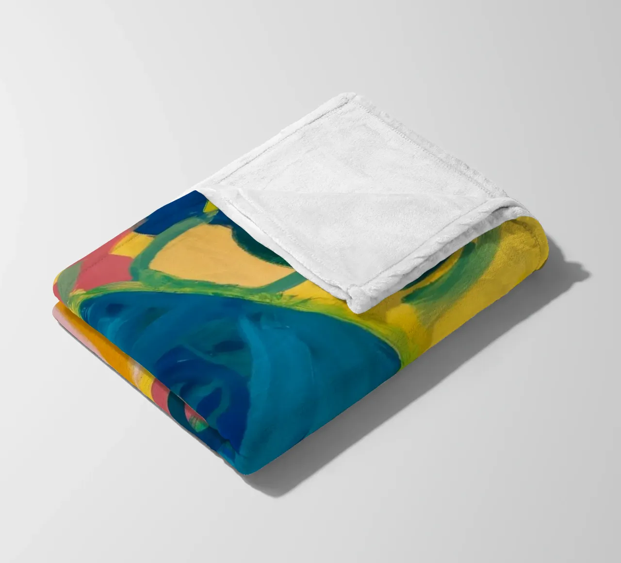 Pastellfarbener Torbogen Traum Fleecedecke von Sublime Layers