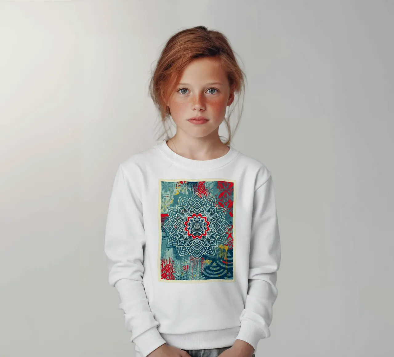 Mandala del caos 2 felpa bambino da American Poster