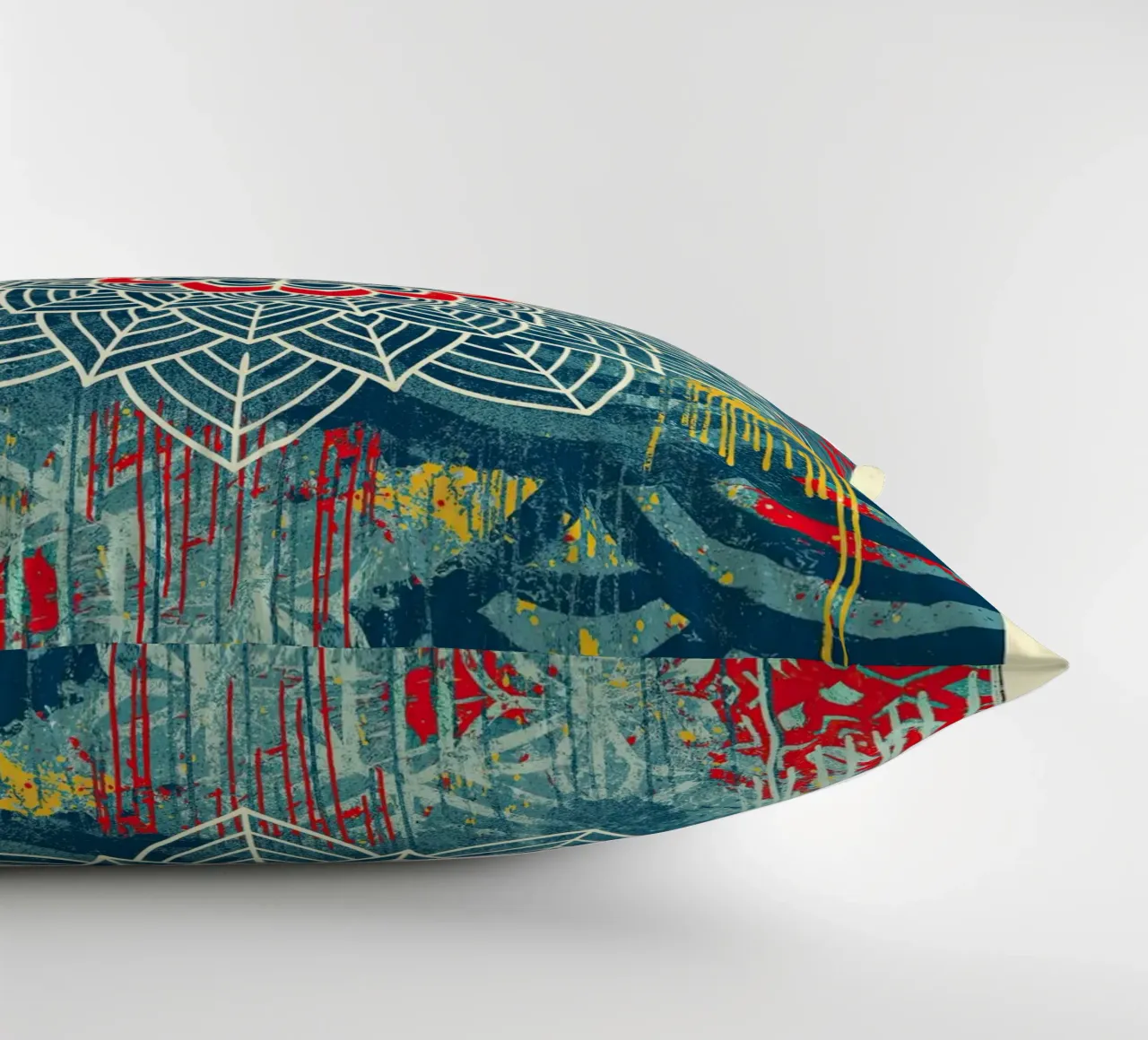 Chaos Mandala 2 decorative cushion by American Poster