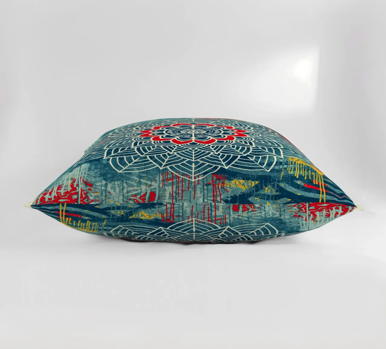 Chaos Mandala 2 decorative cushion by American Poster