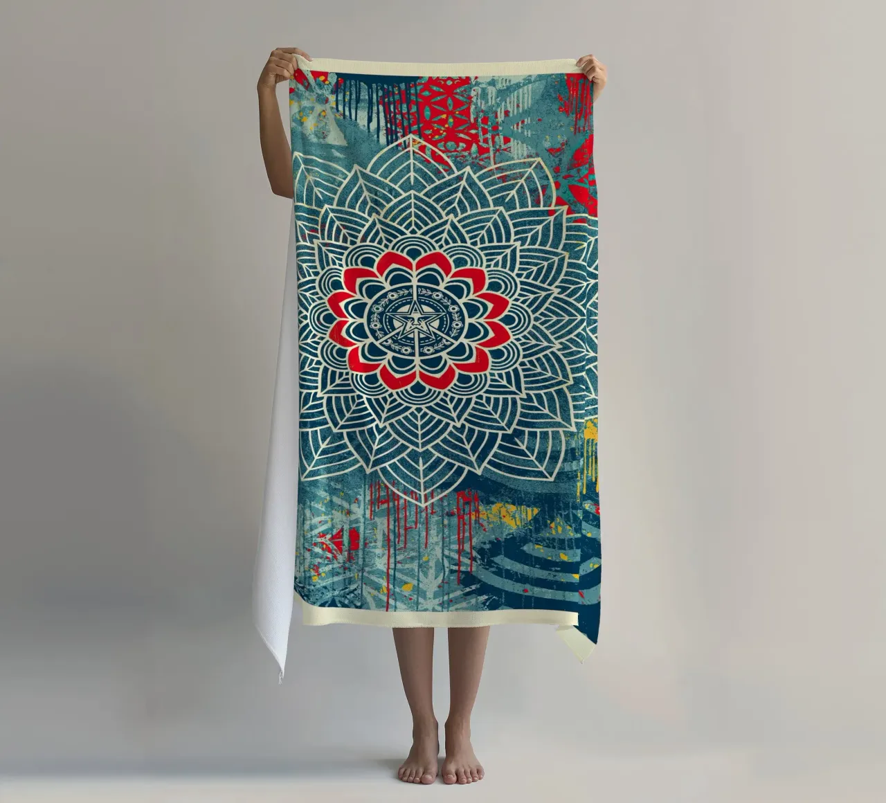 Mandala del caos 2 telo mare da American Poster