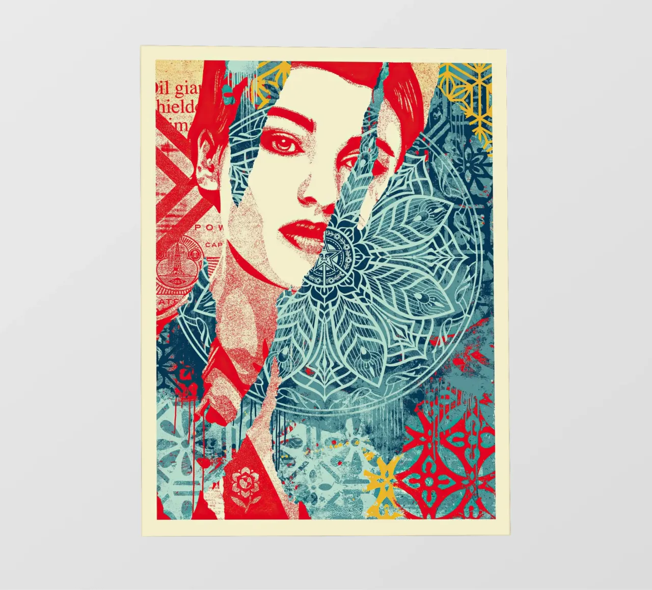 Fractured Harmony pvc cover by American Poster
