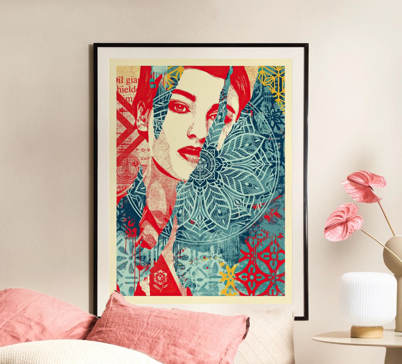 Gebrochene Harmonie Poster von American Poster