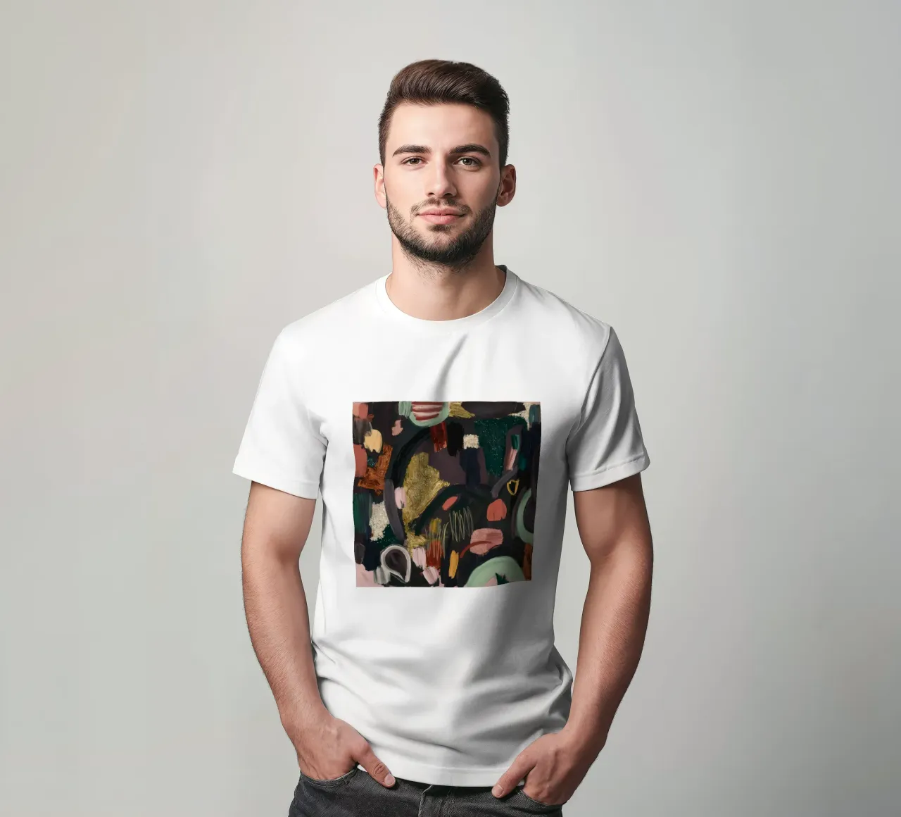 Fragmentos de joya Nocturna camiseta de Sublime Layers