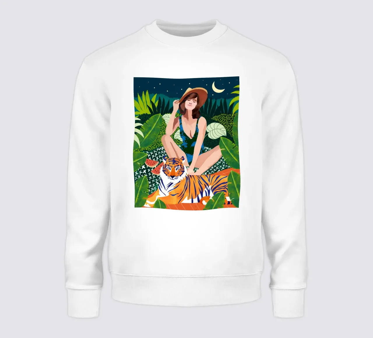 Leven in de jungle sweatshirt van 83oranges