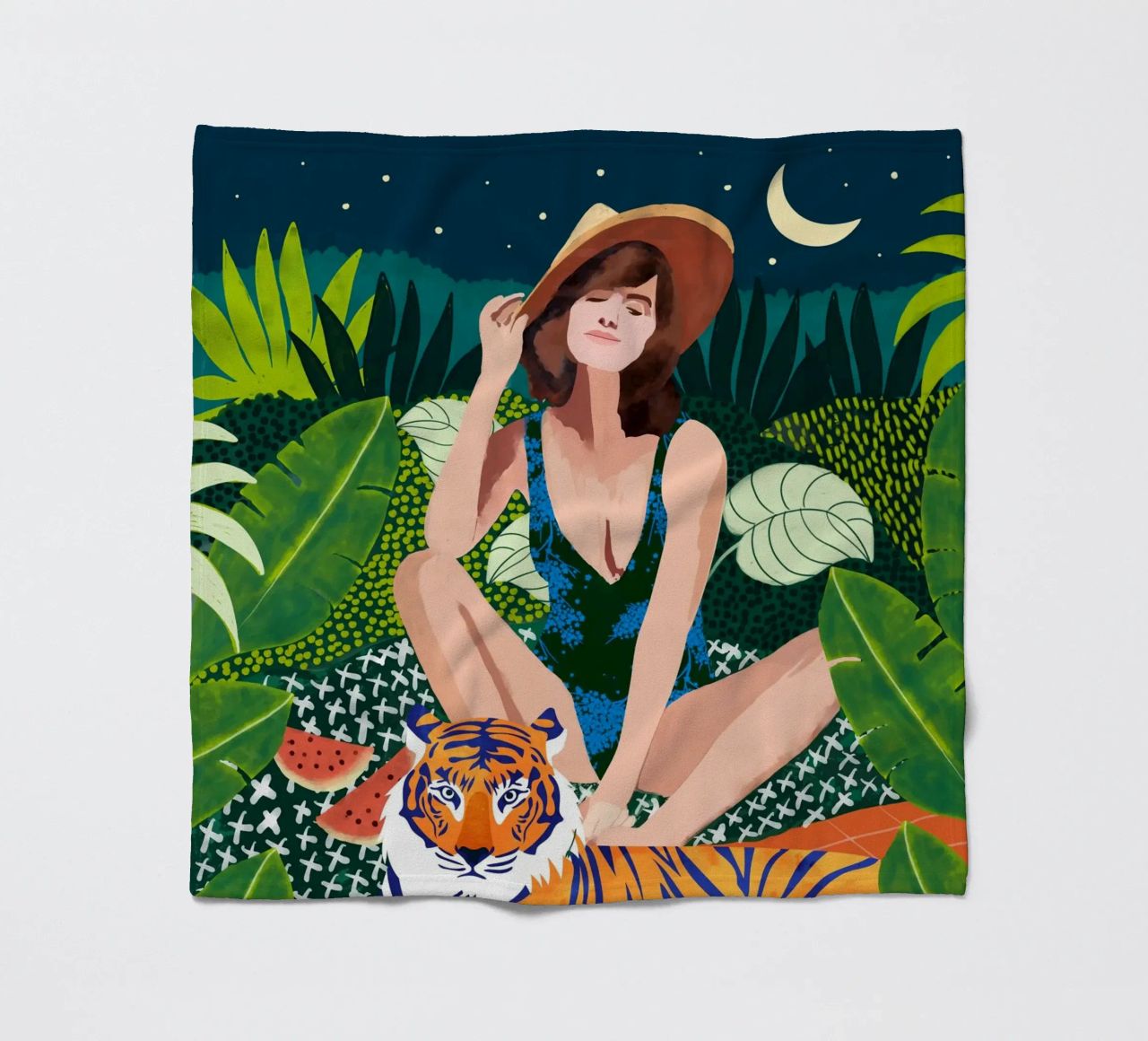 Vivere nella giungla coperta in pile da 83oranges