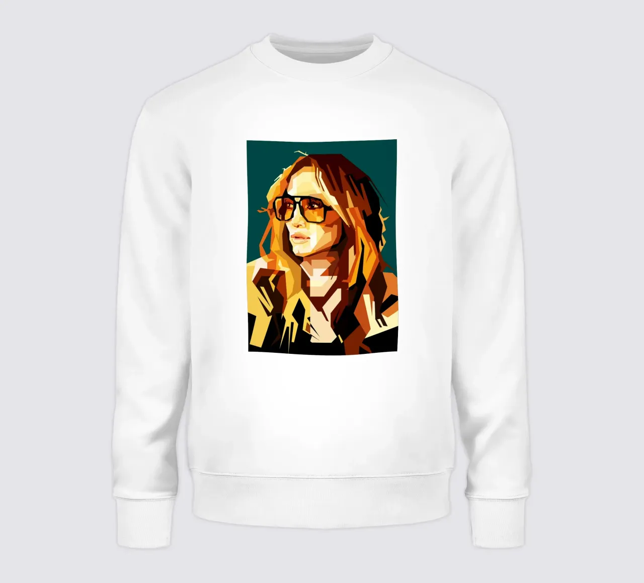 Jennifer Lopez Lateinische Schauspielerin Sängerin Trending Now Sweatshirt von Artkreator