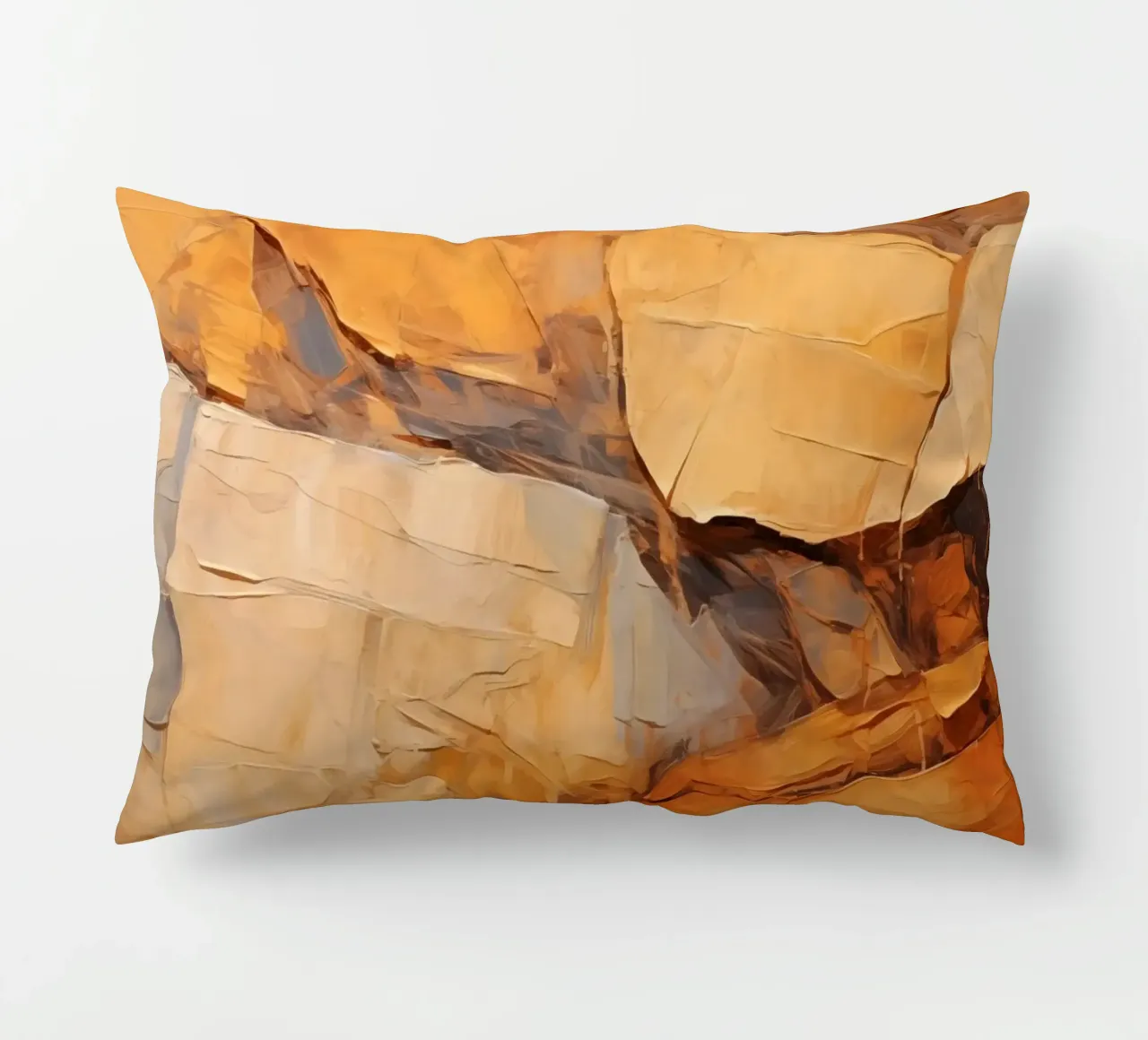 Abstract structure decorative cushion by Imagine