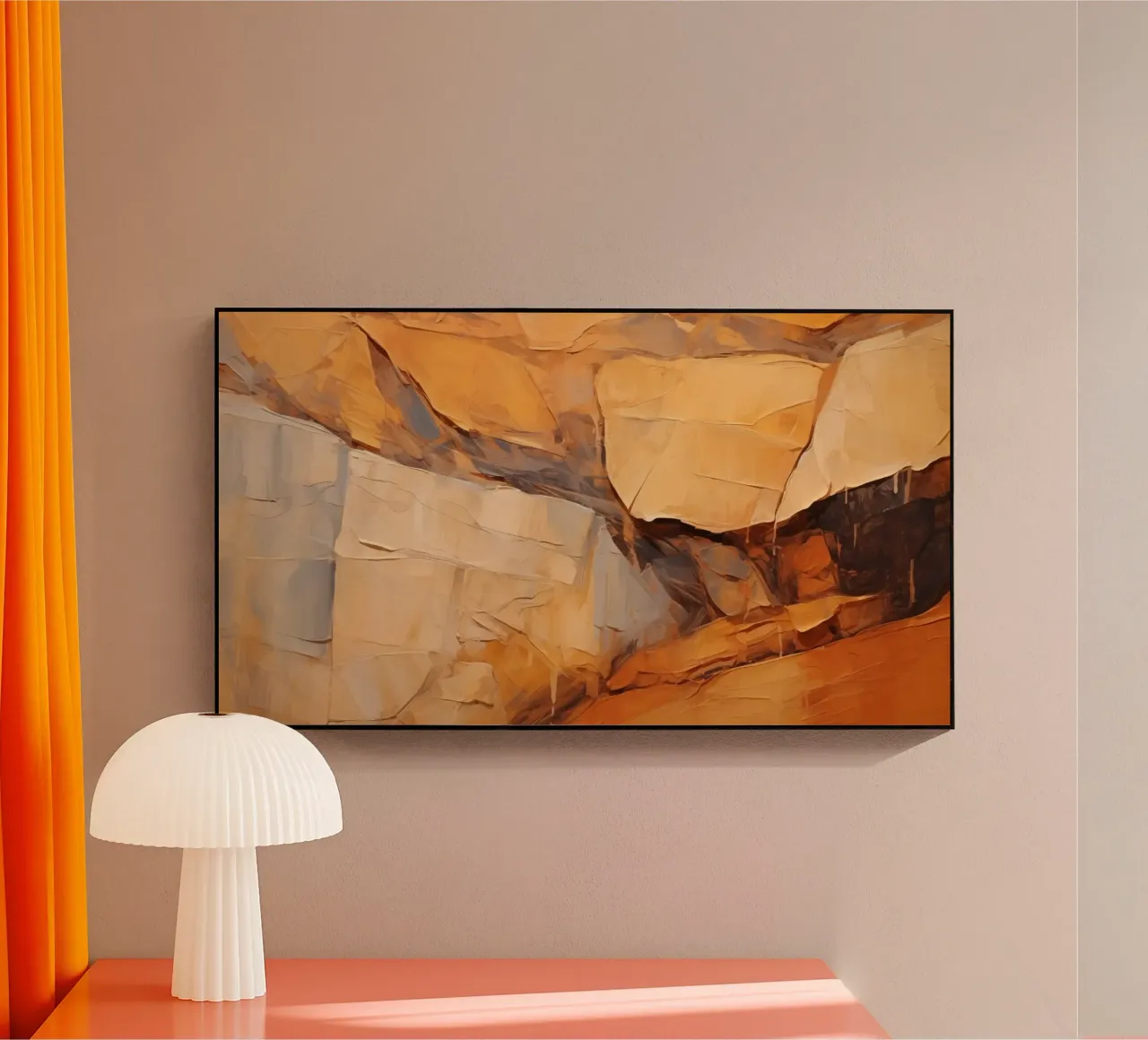 Struttura astratta plexiglass da Imagine