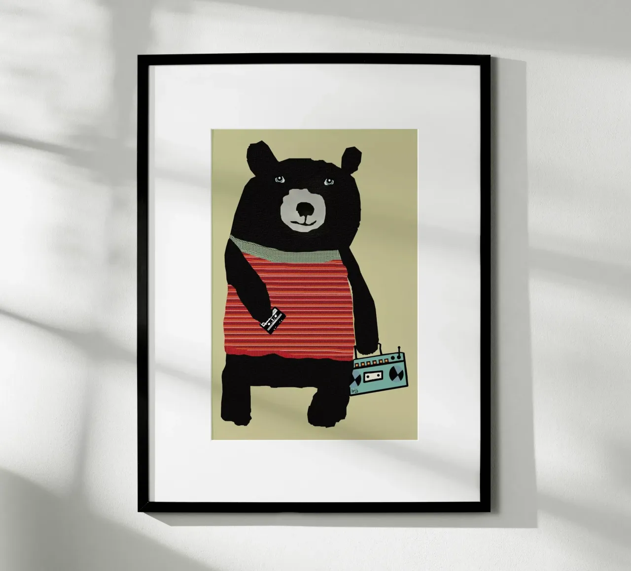 boomer bear poster de Brian Buckley