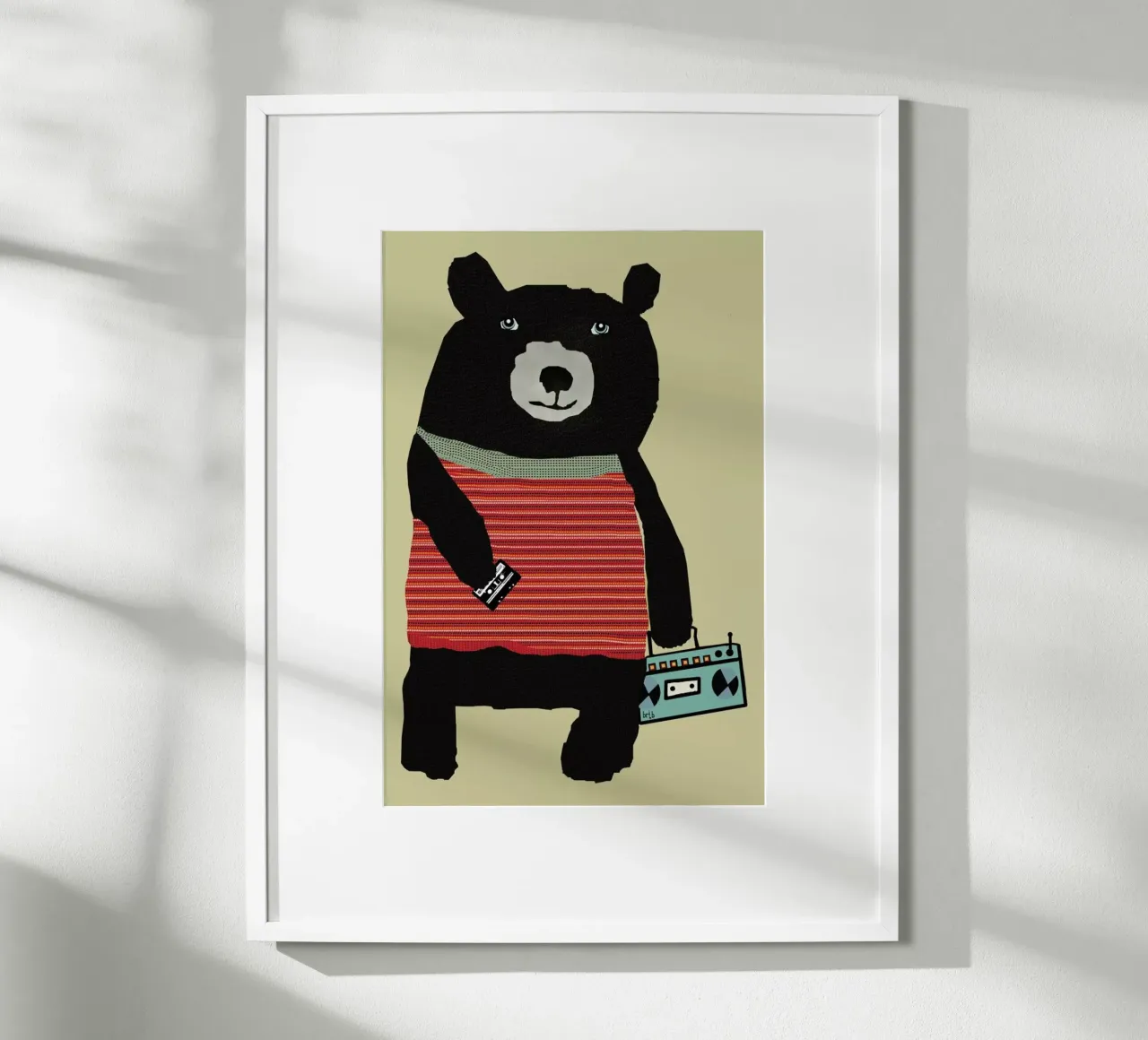 boomer bear poster de Brian Buckley