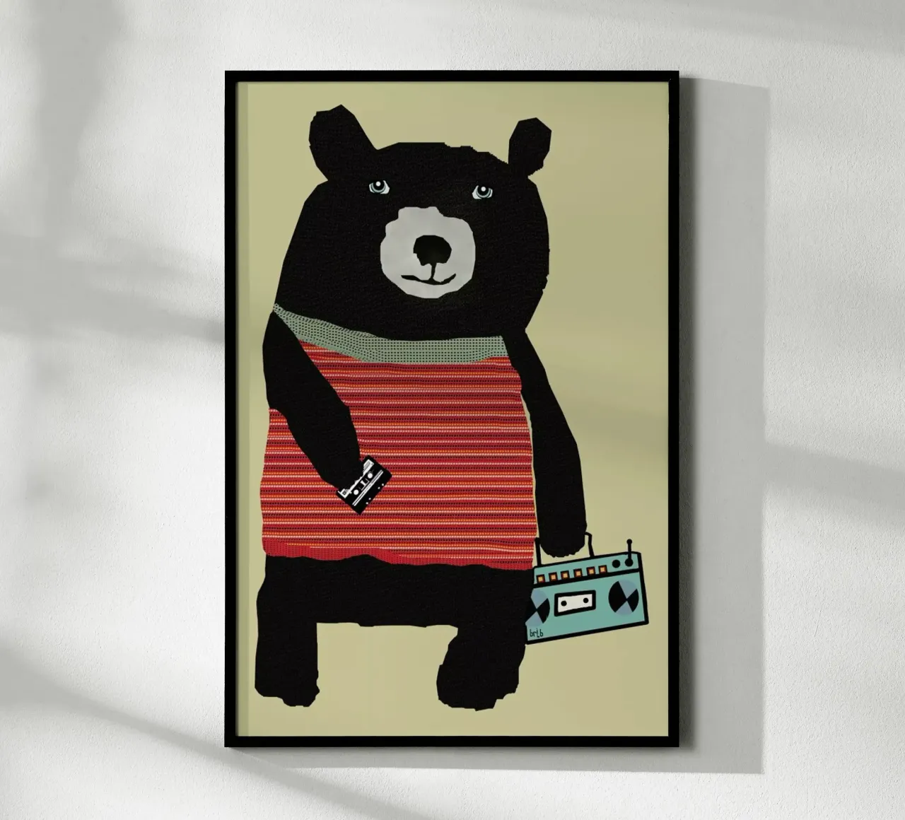 boomer bear poster de Brian Buckley