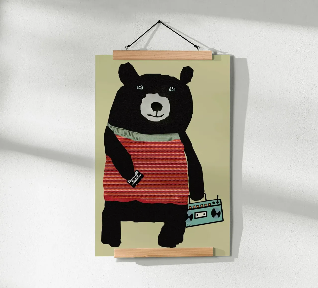 boomer bear poster de Brian Buckley