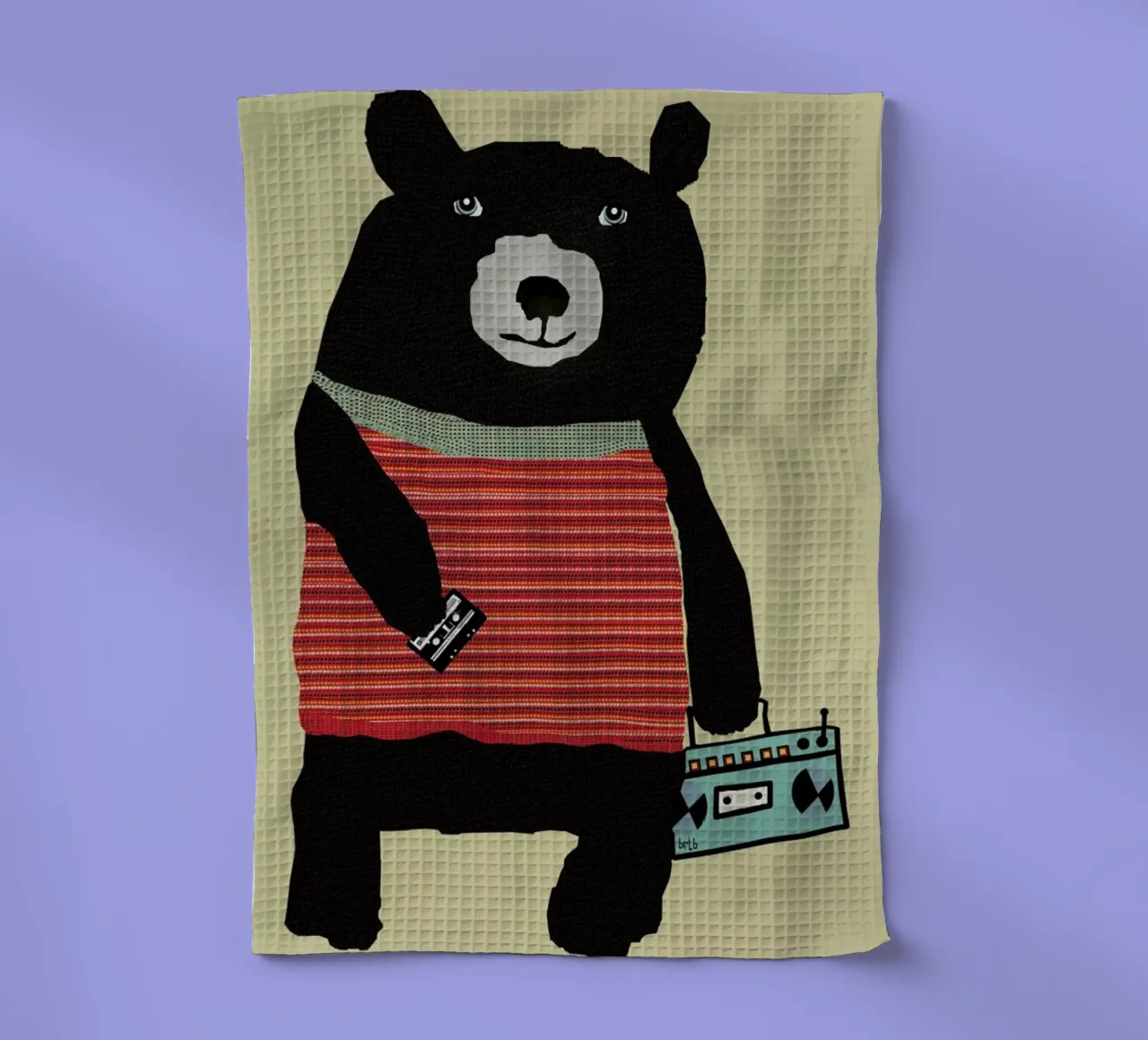 boomer bear canovaccio da cucina da Brian Buckley