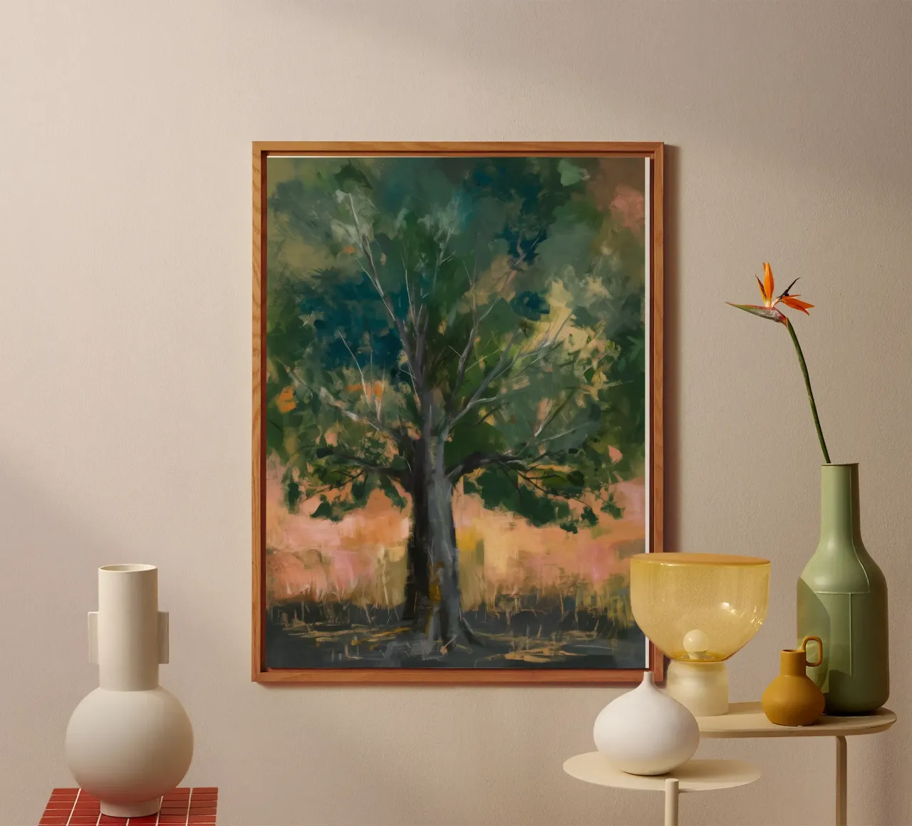 Sentinella della Foresta Sussurrante alluminio dibond da Verve Pigments