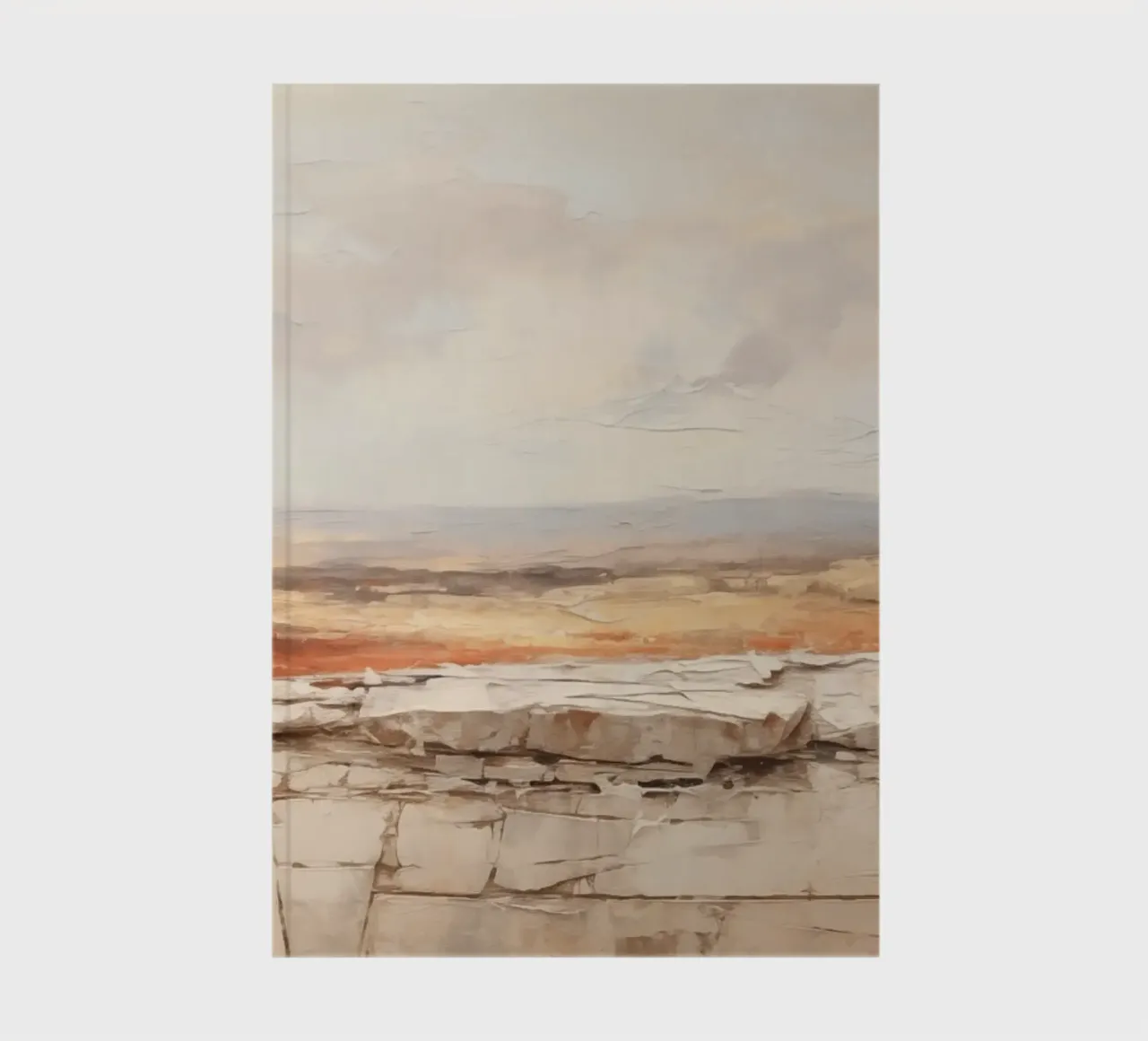 Paesaggio con i colori della sabbia diario da Imagine