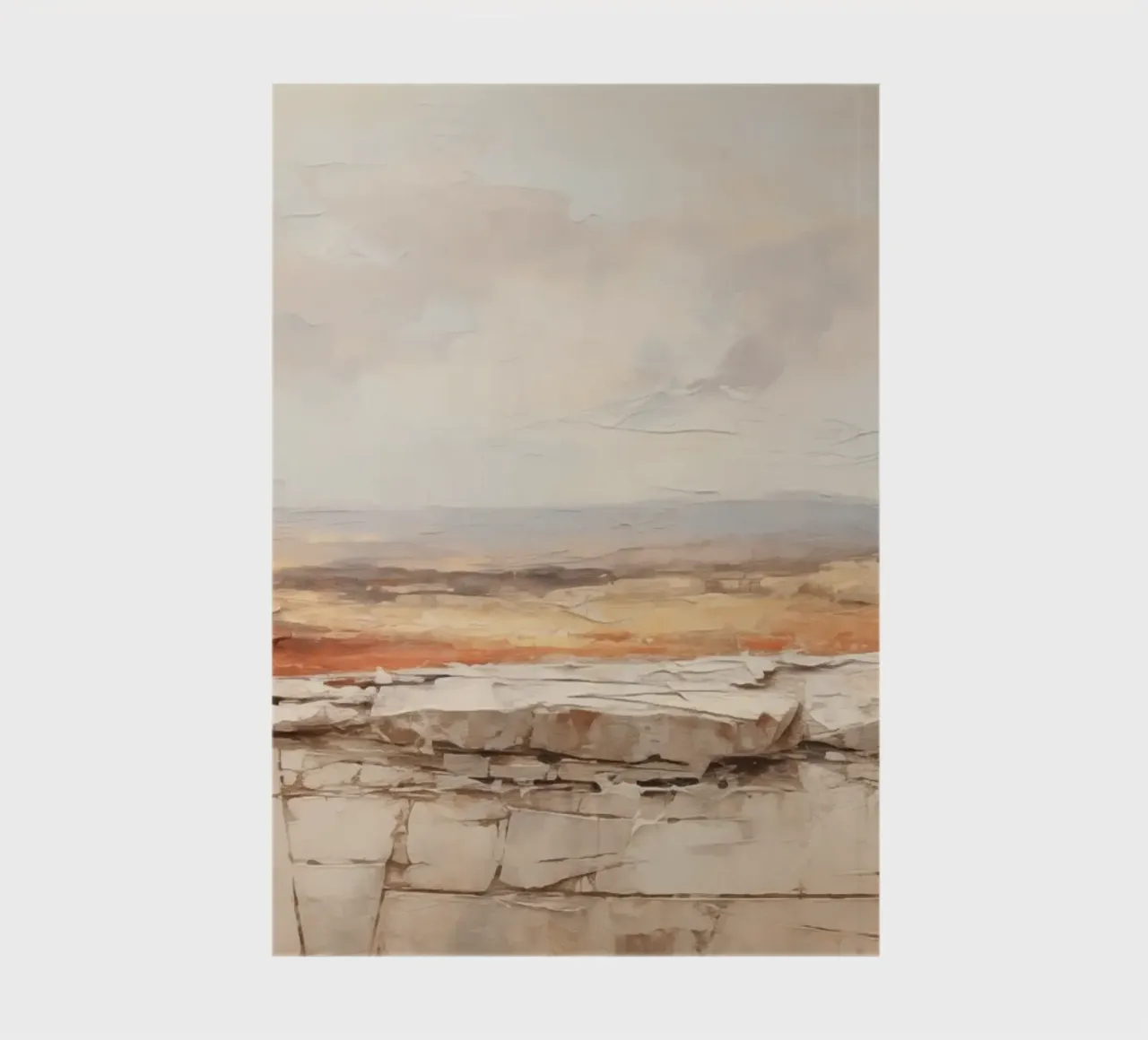 Paesaggio con i colori della sabbia diario da Imagine