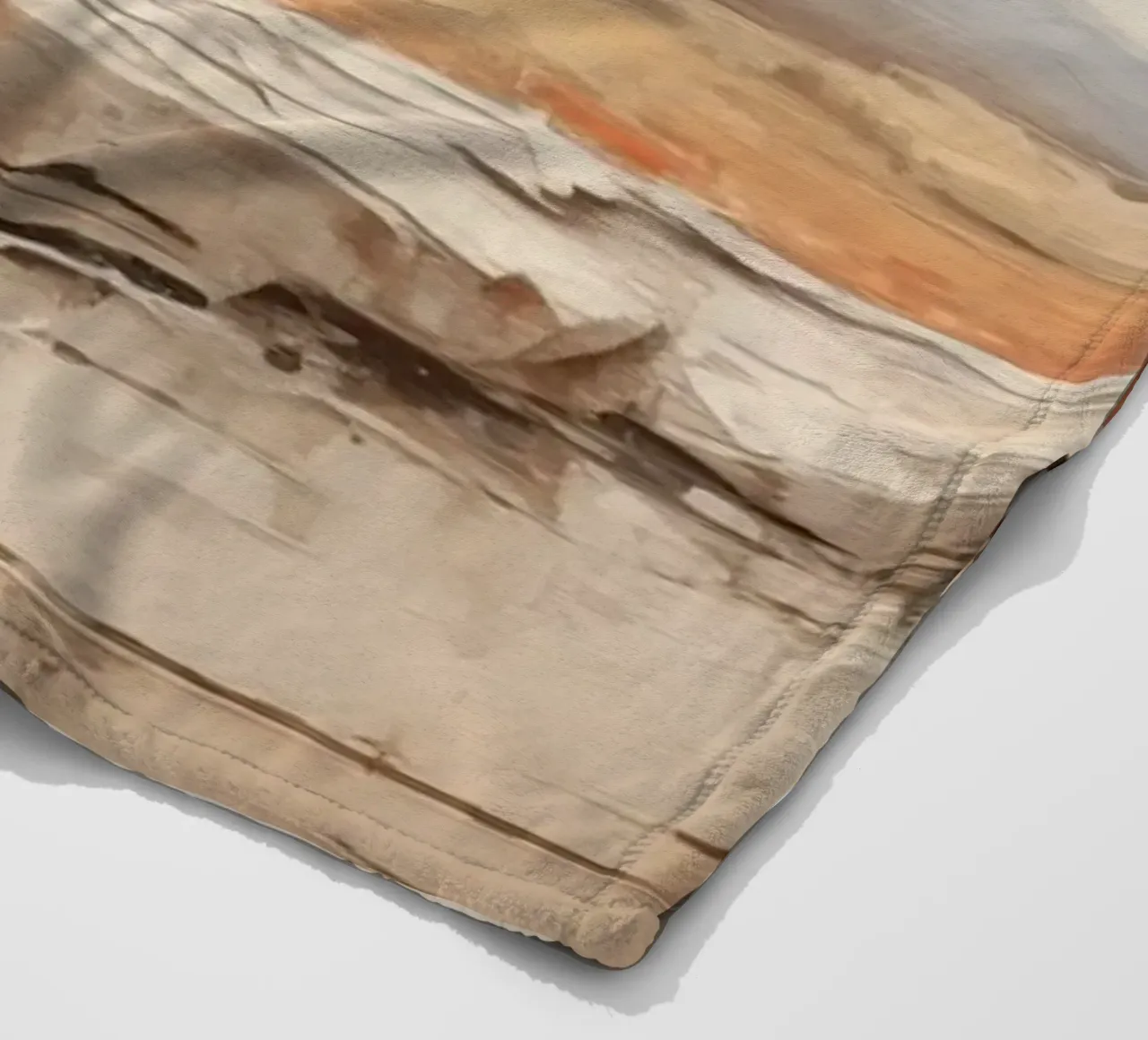 Paesaggio con i colori della sabbia coperta in pile da Imagine