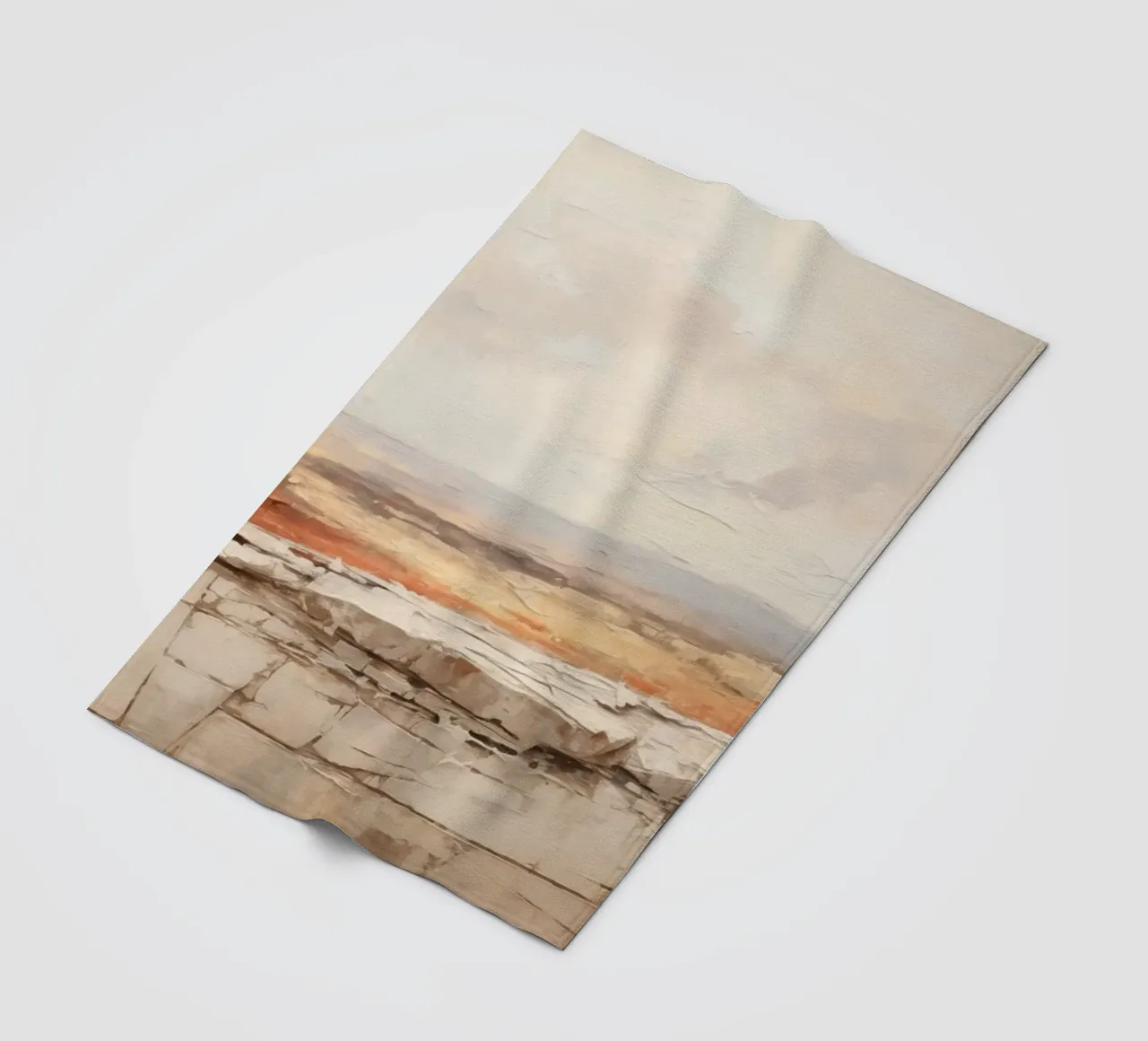 Paesaggio con i colori della sabbia coperta in pile da Imagine