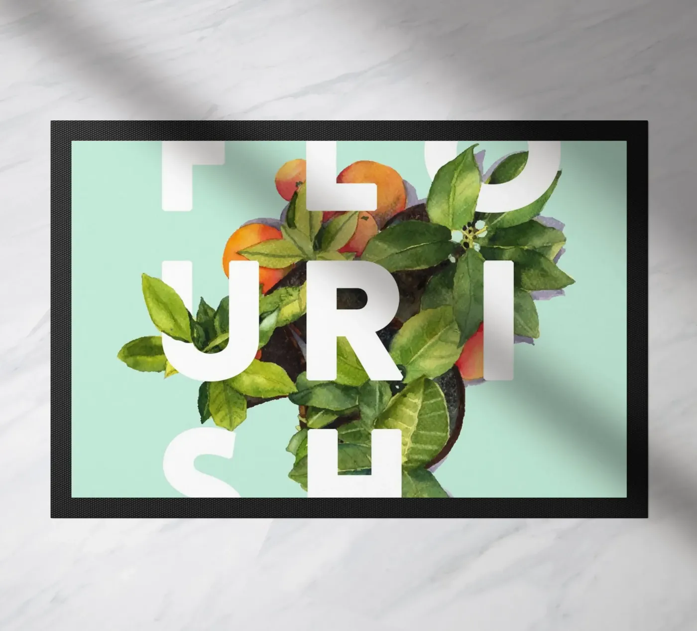 Bloei deurmat van 83oranges.com