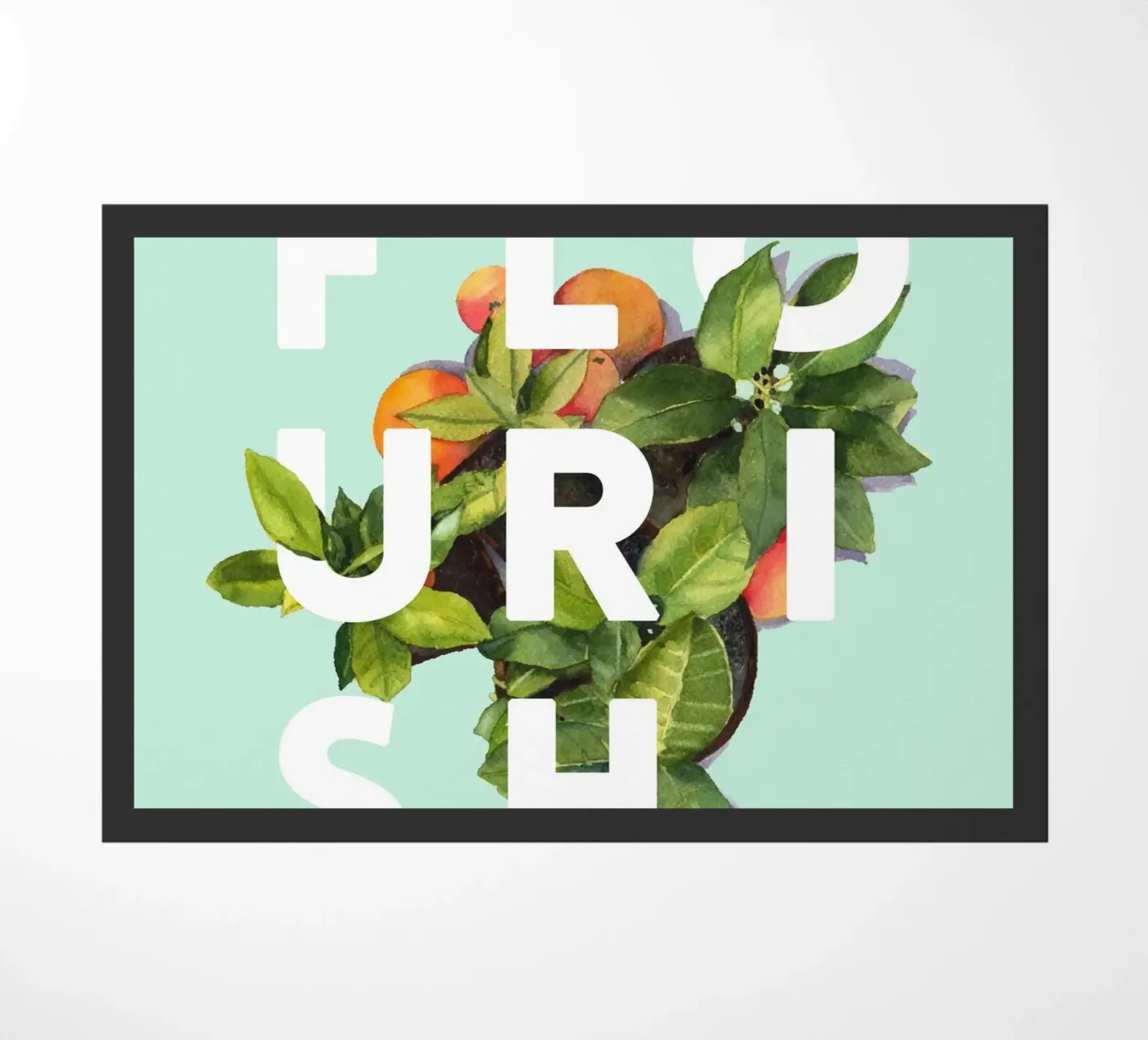 Bloei deurmat van 83oranges.com