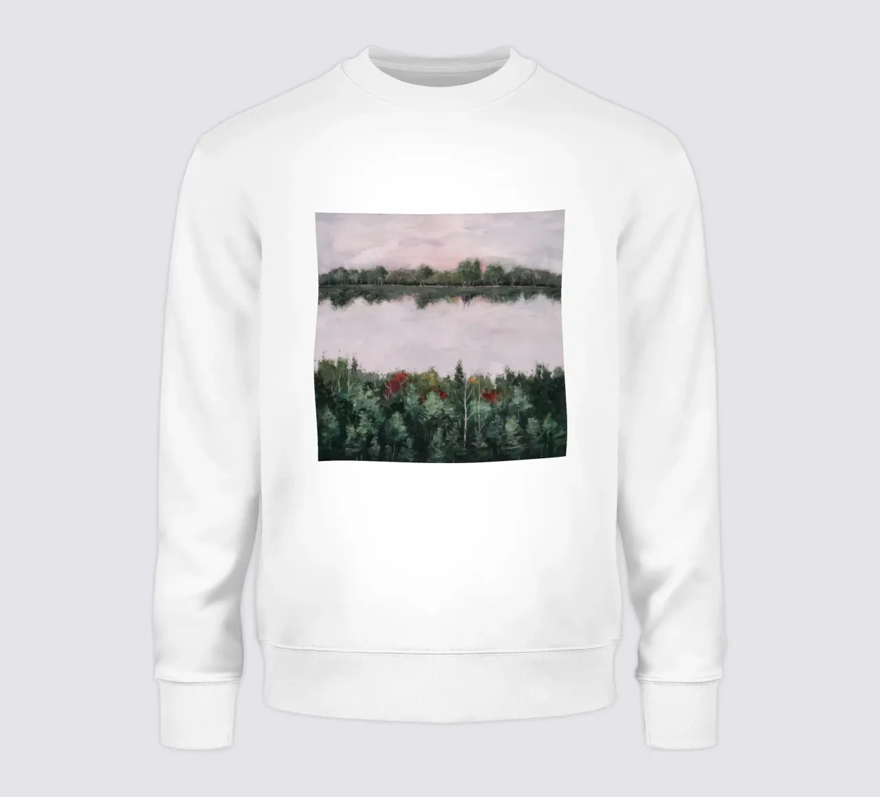 Gedämpfter Horizont Reverie Sweatshirt von Verve Pigments