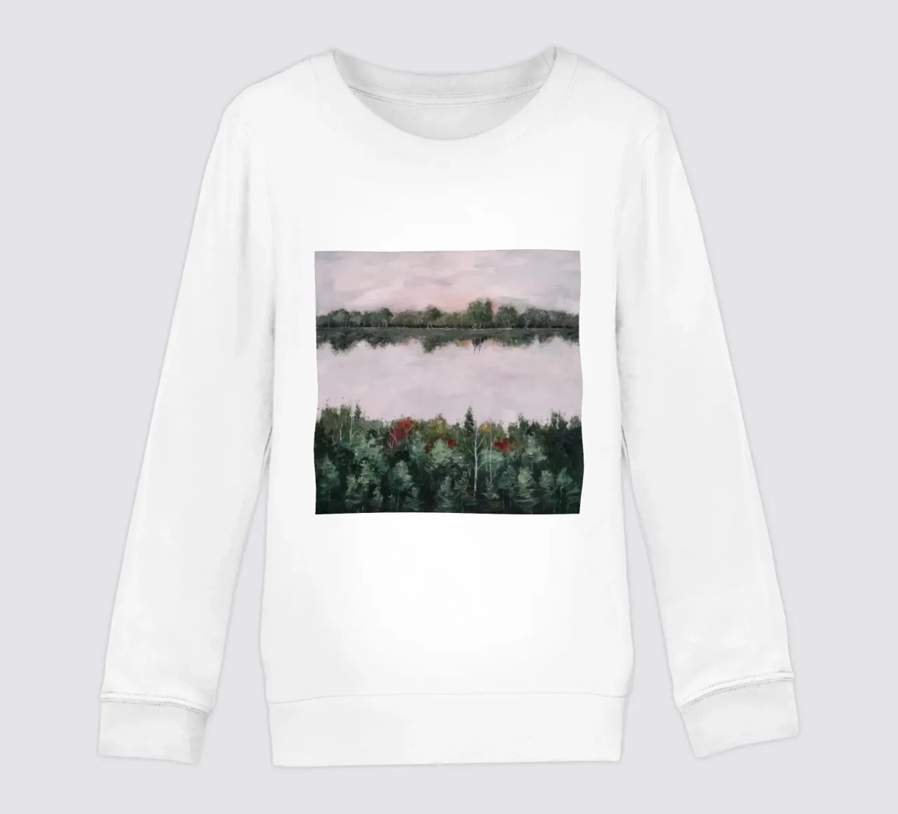 Rêverie de l'horizon en sourdine sweat enfant de Verve Pigments