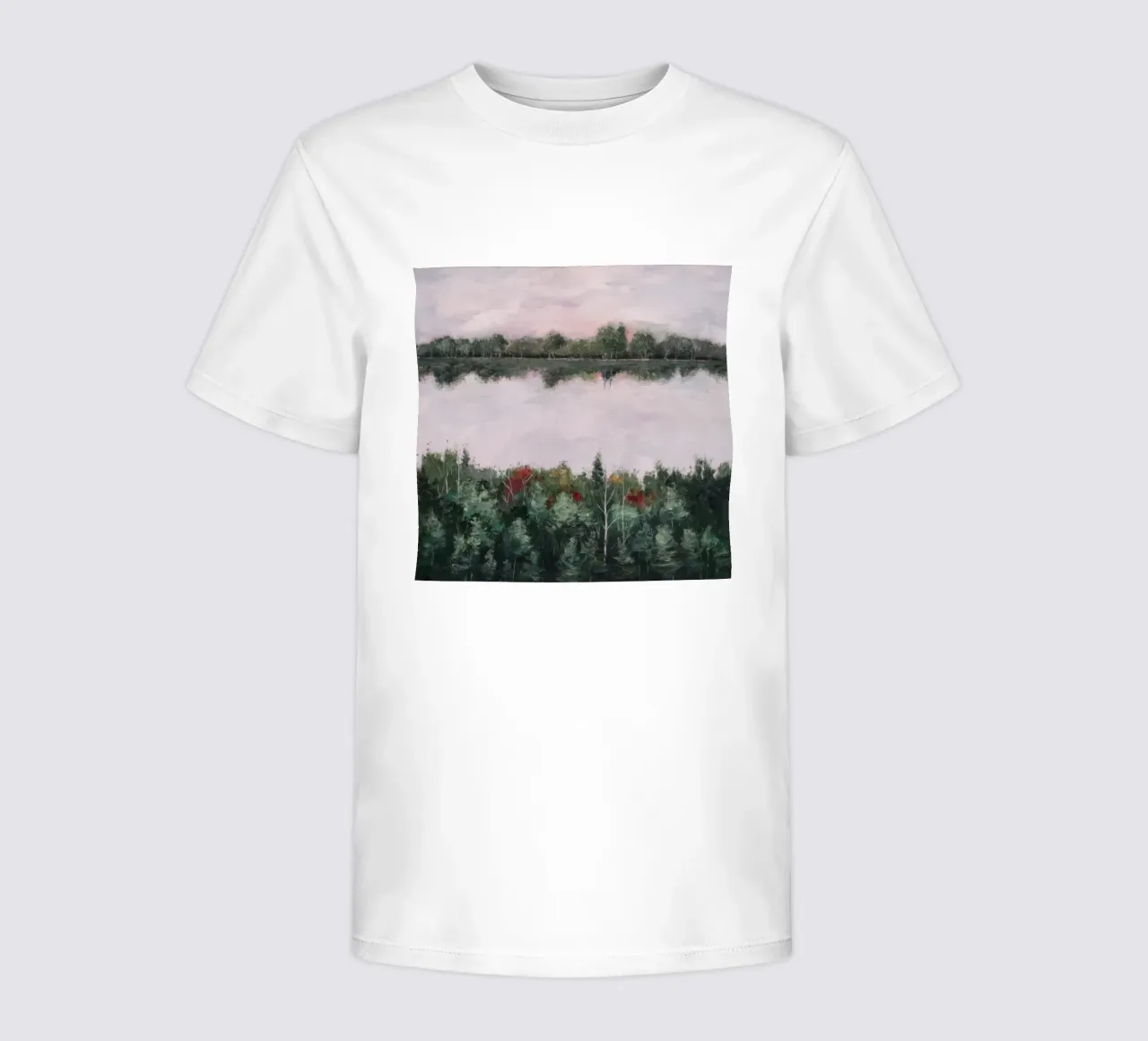 Gedämpfter Horizont Reverie Kinder T-Shirt von Verve Pigments