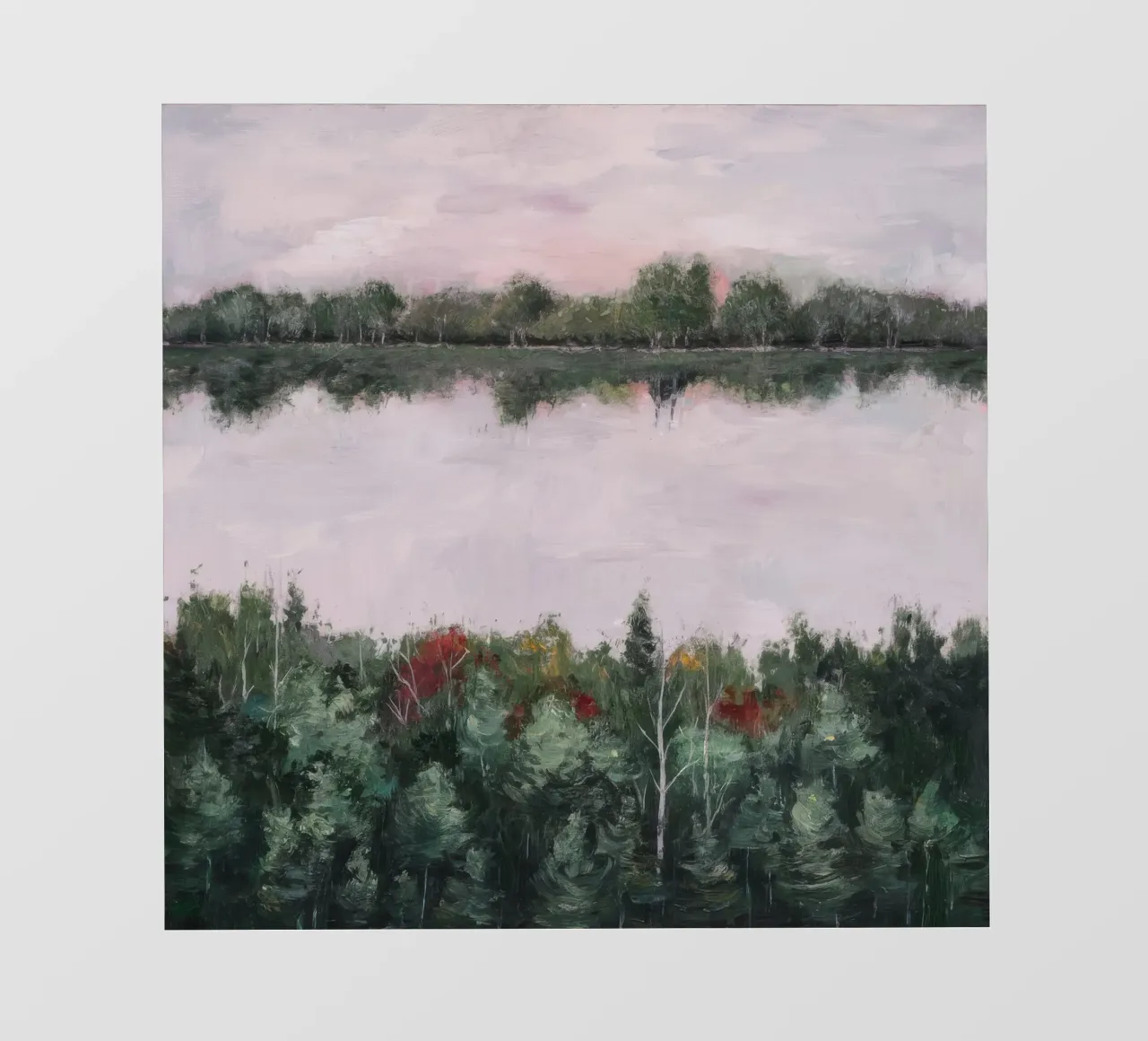 Gedämpfter Horizont Reverie PVC Plane von Verve Pigments