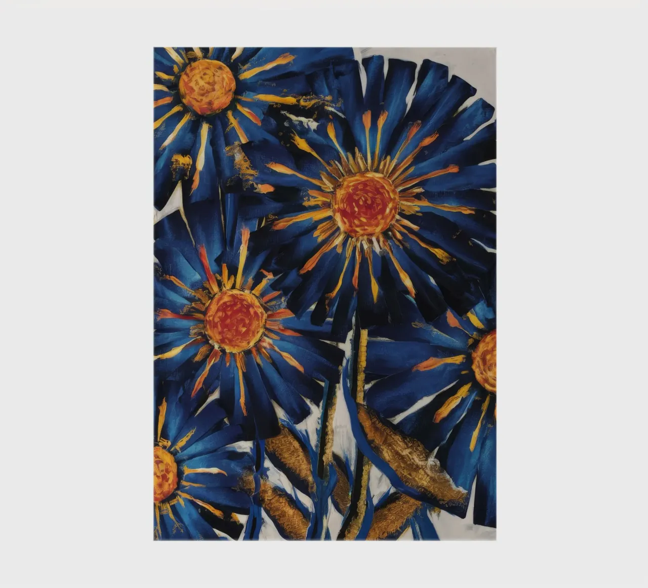 Celestial Petal Cascade notebook by Verve Pigments