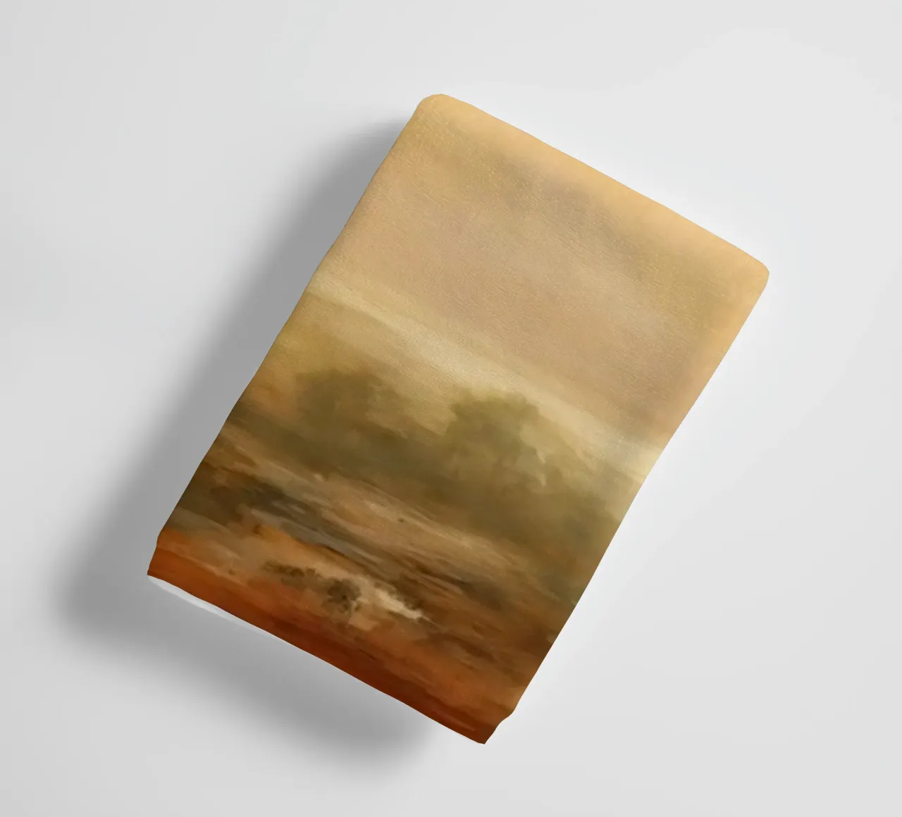 Paesaggio dai colori caldi asciugamano da bagno da Imagine
