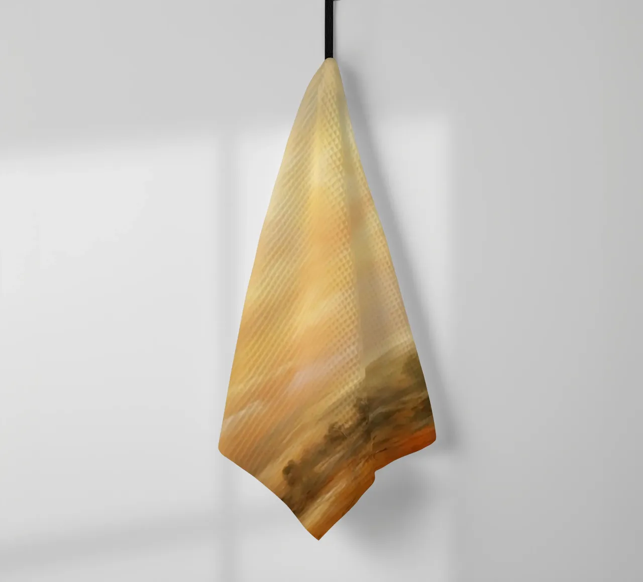 Paesaggio dai colori caldi canovaccio da cucina da Imagine