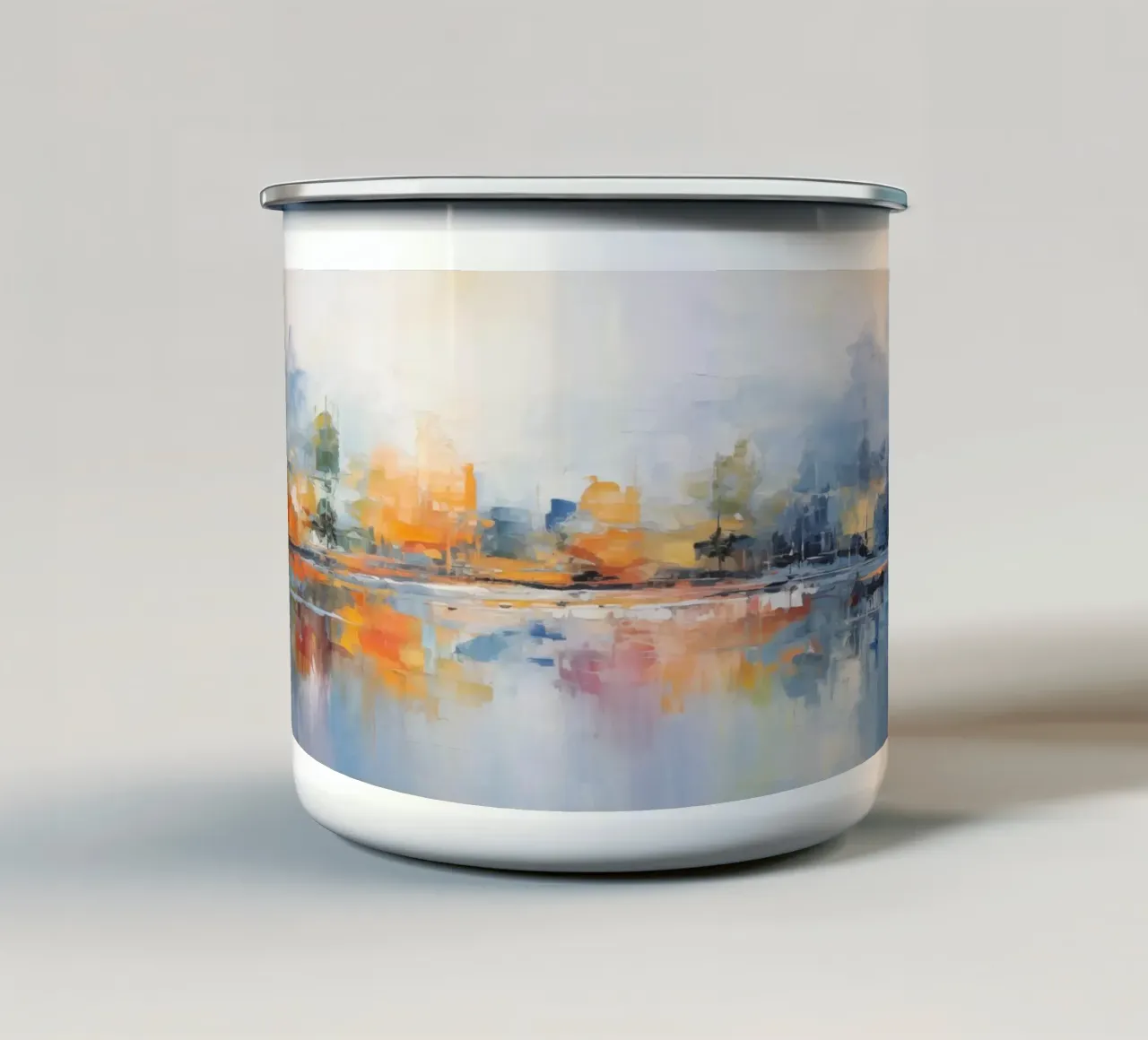 Arte da parete di Imagine tazza in smalto da Imagine