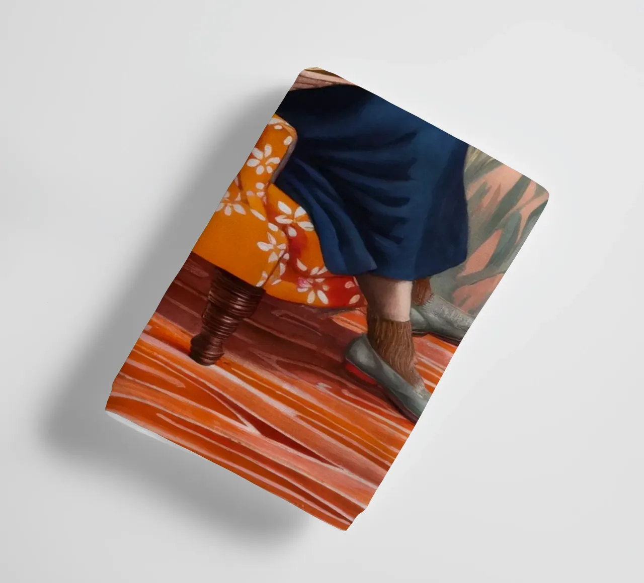 Eenzaamheid Leesritueel badhanddoek van Verve Pigments