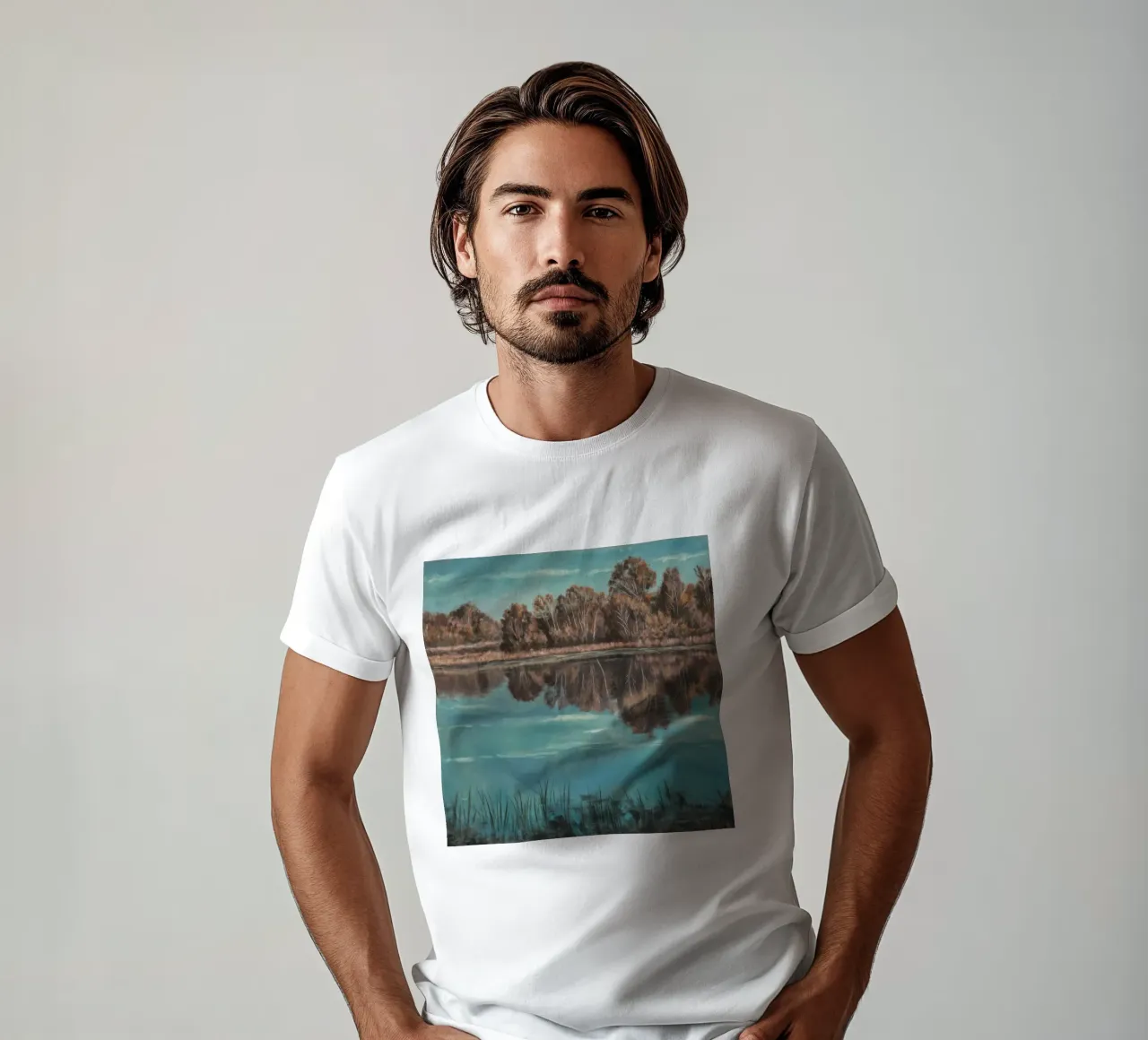 Echi di riflessione t-shirt da Verve Pigments