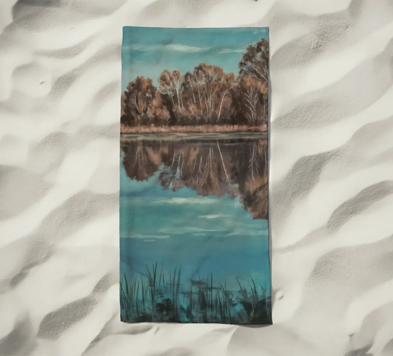 Echi di riflessione telo mare da Verve Pigments