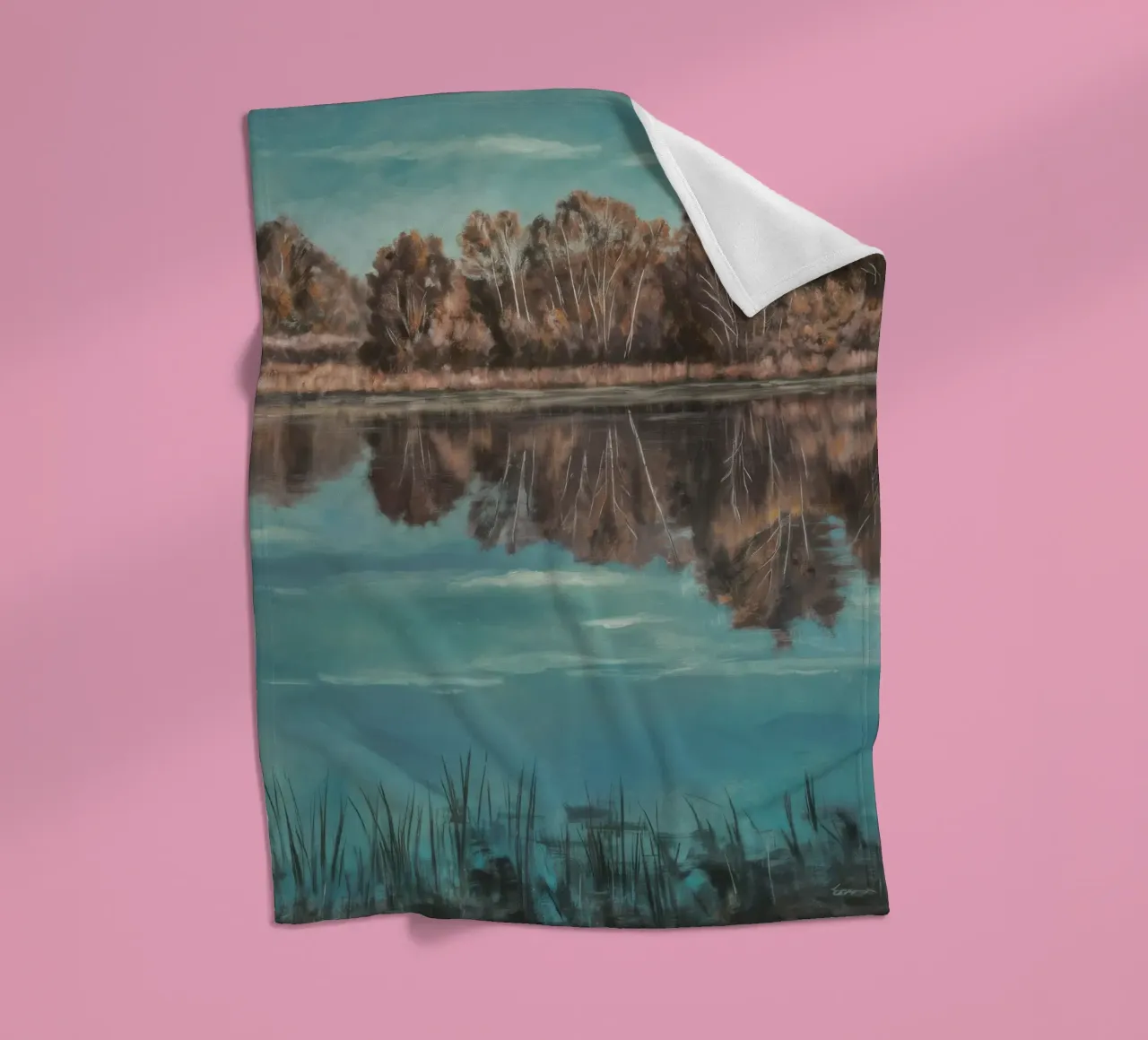 Echi di riflessione coperta in pile da Verve Pigments